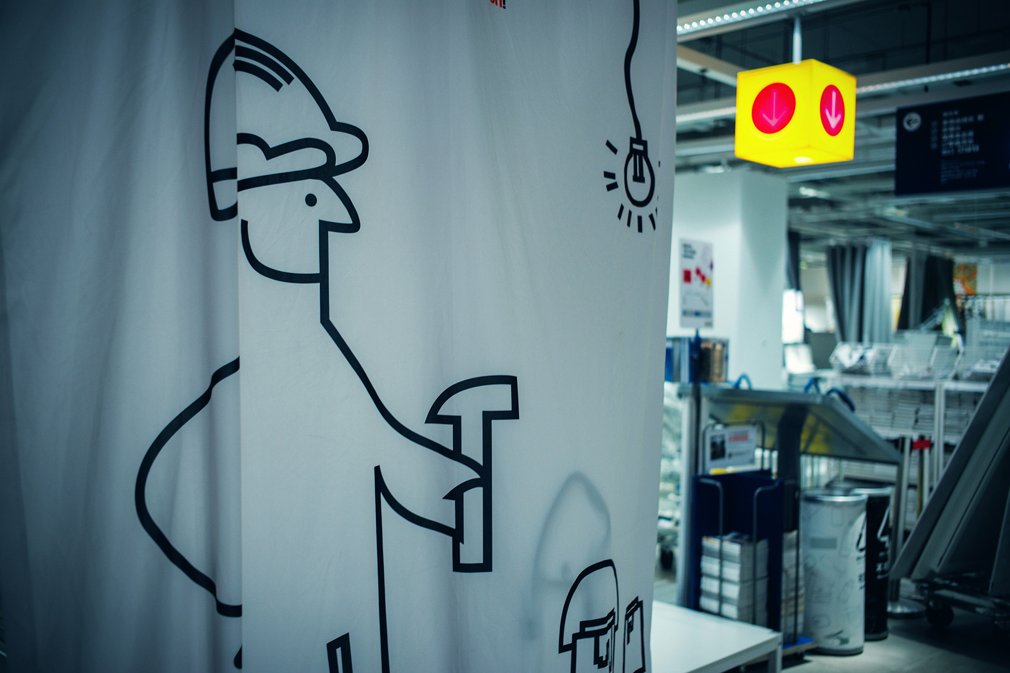 Summicron-M 1:2/35 ASPH. sample photo. Imagine a new house in ikea. photography