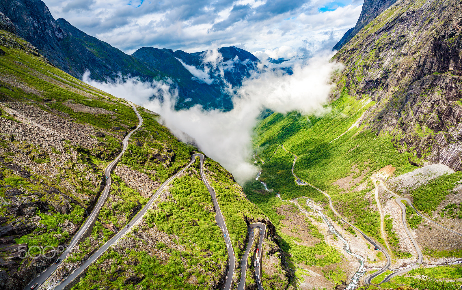 Sony a7R II + ZEISS Batis 25mm F2 sample photo. Troll's path trollstigen or trollstigveien winding mountain road photography