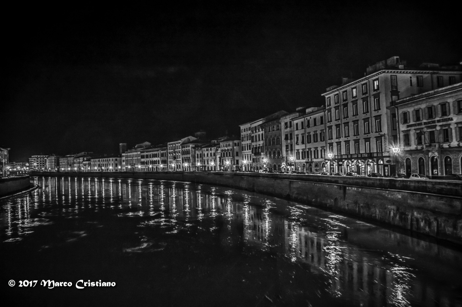 Nikon D3200 sample photo. Pisa by night photography