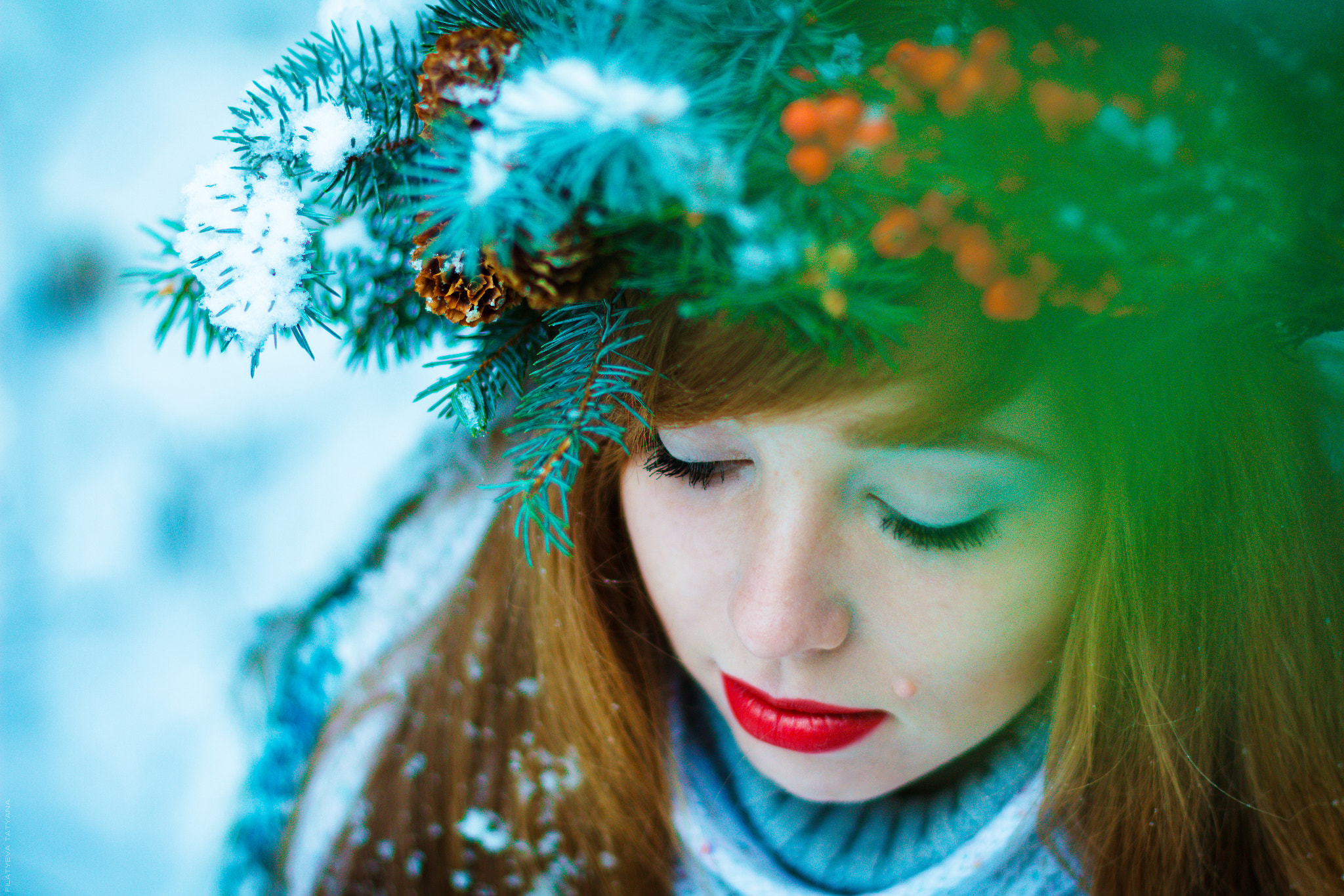 Canon EOS 1200D (EOS Rebel T5 / EOS Kiss X70 / EOS Hi) sample photo. Winter portrait. photography