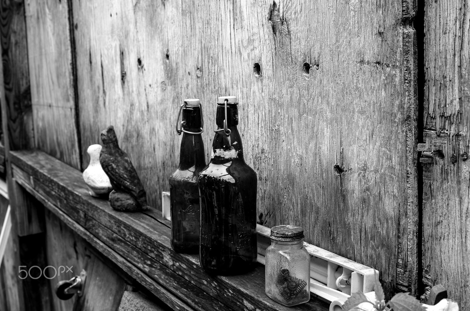 Leica X Vario sample photo. Glass and wood photography