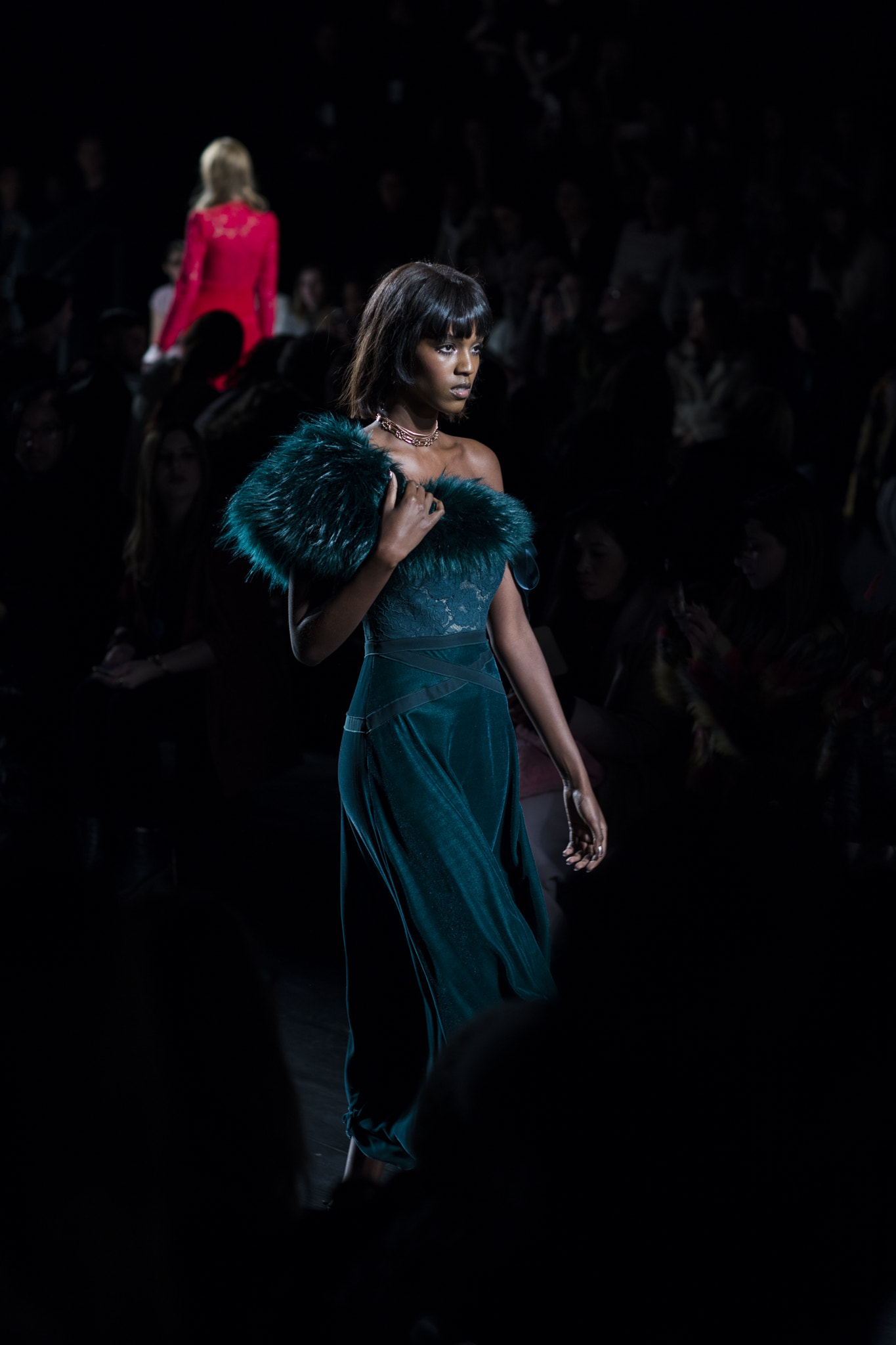 Canon EF 85mm F1.2L II USM sample photo. Nyfw tadashi shoji photography