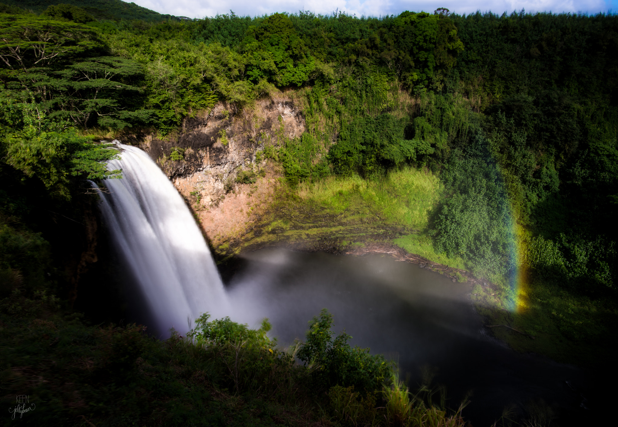 Nikon D610 + Nikon AF-S Nikkor 20mm F1.8G ED sample photo. Misty rainbow photography