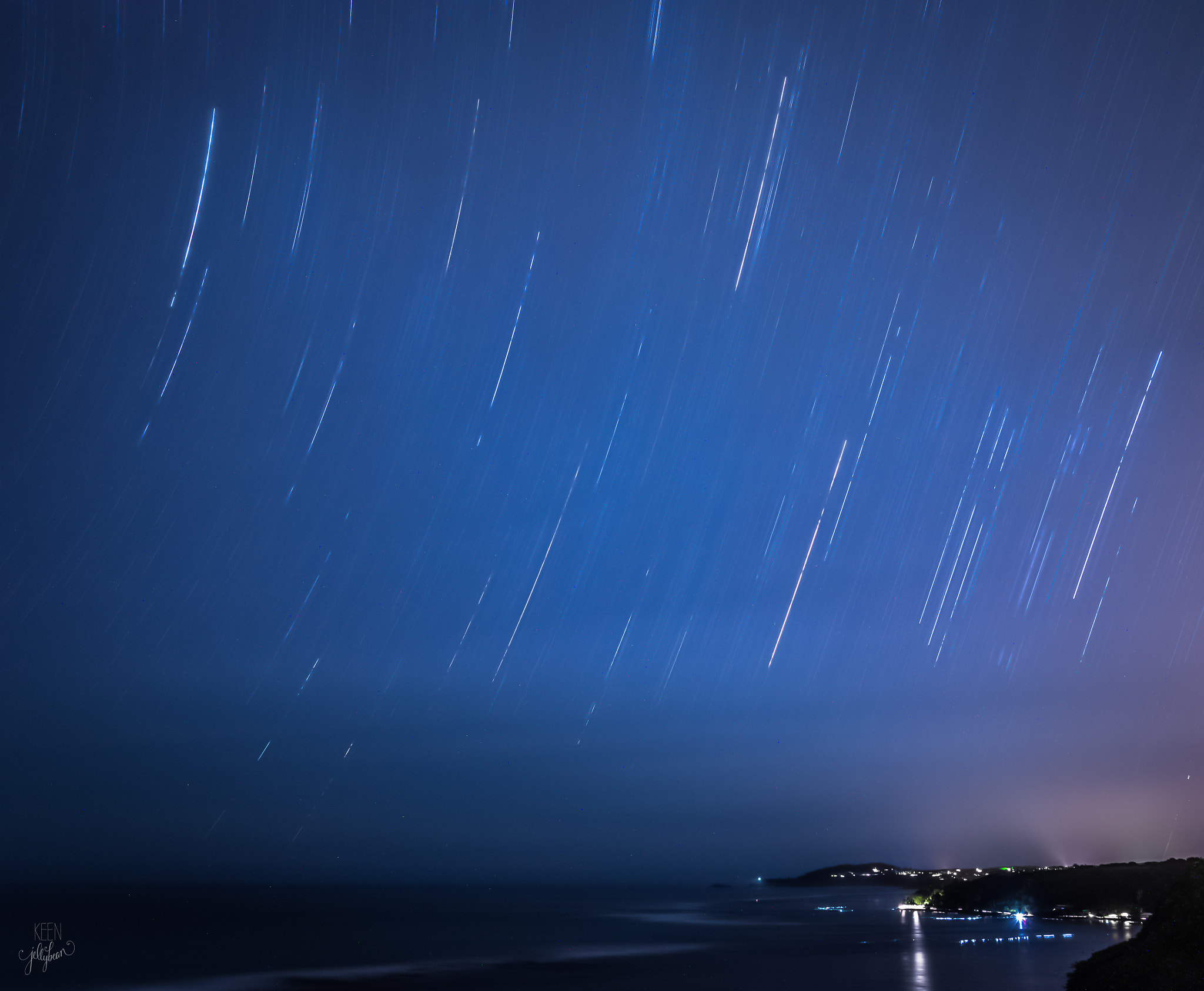 Nikon D610 + Nikon AF-S Nikkor 20mm F1.8G ED sample photo. Startrails over anini photography