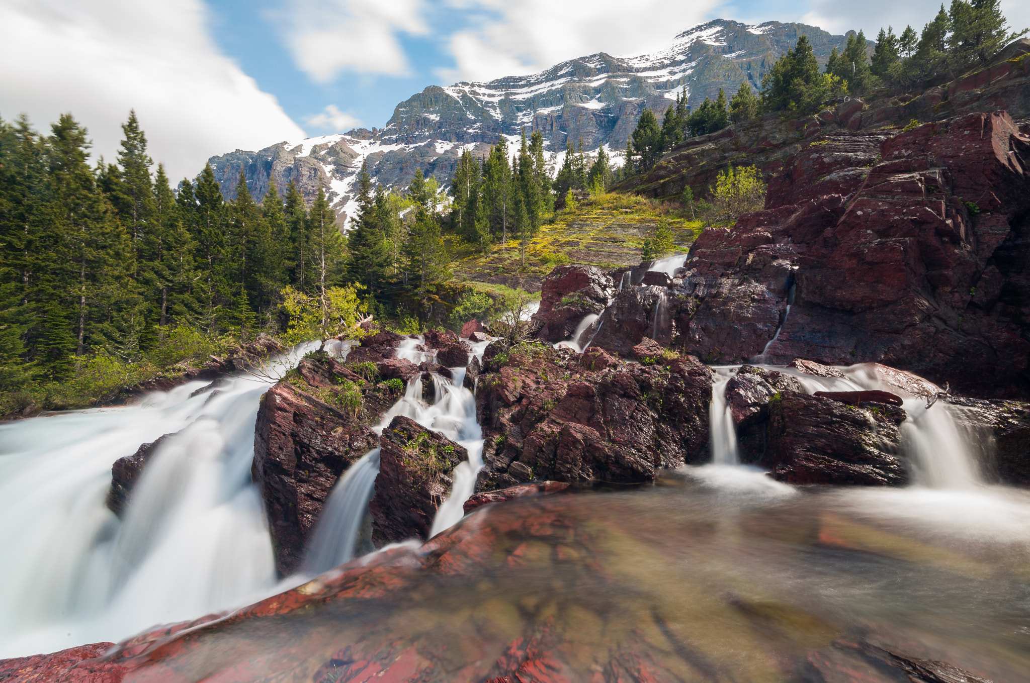 Nikon AF-S Nikkor 16-35mm F4G ED VR sample photo. Redrock falls photography