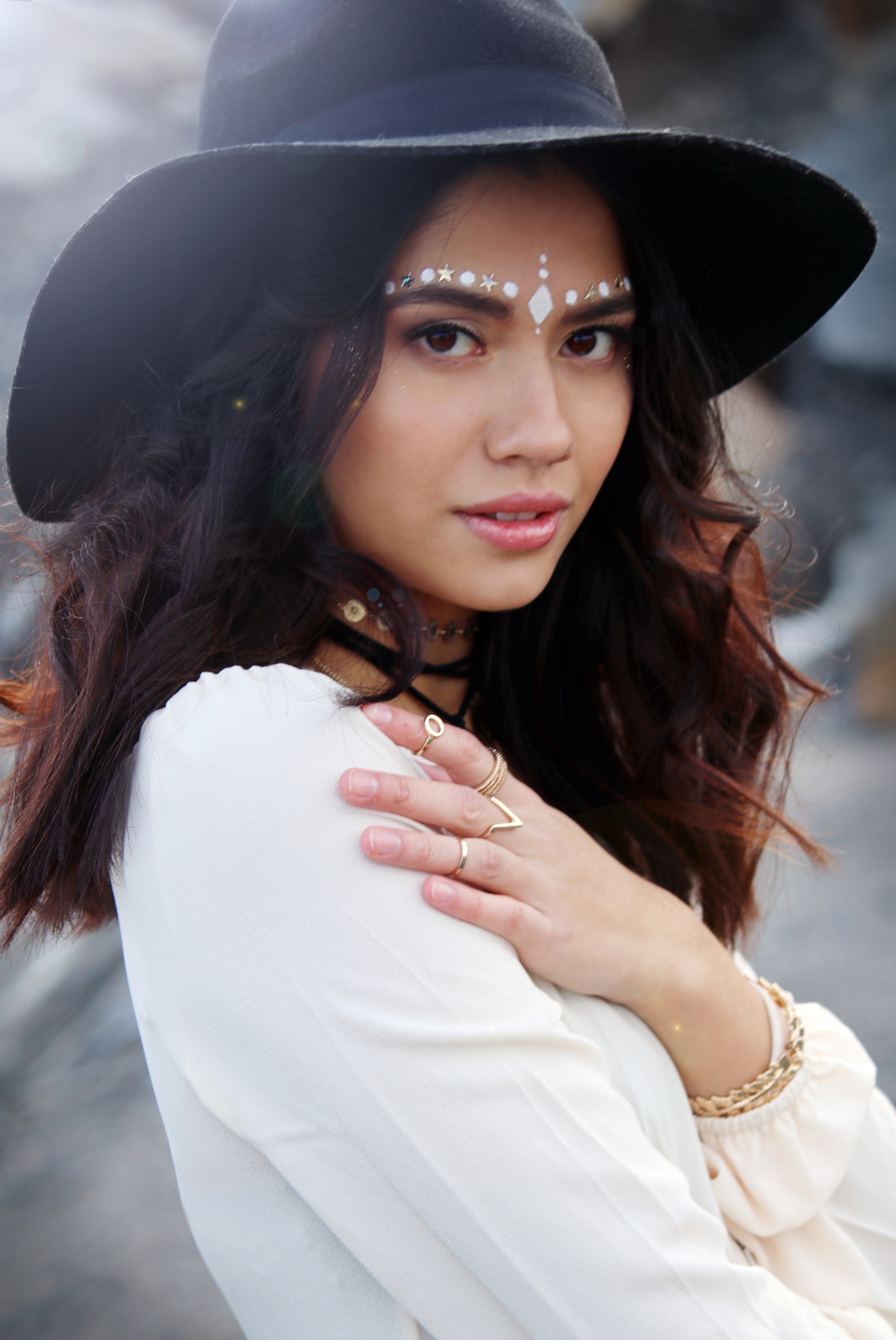Canon EF-S 55-250mm F4-5.6 IS sample photo. Boho shoot photography