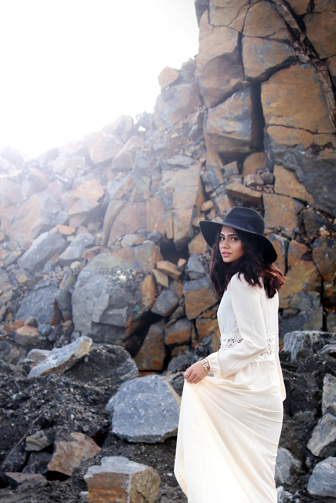Canon EF-S 55-250mm F4-5.6 IS sample photo. Boho shoot photography