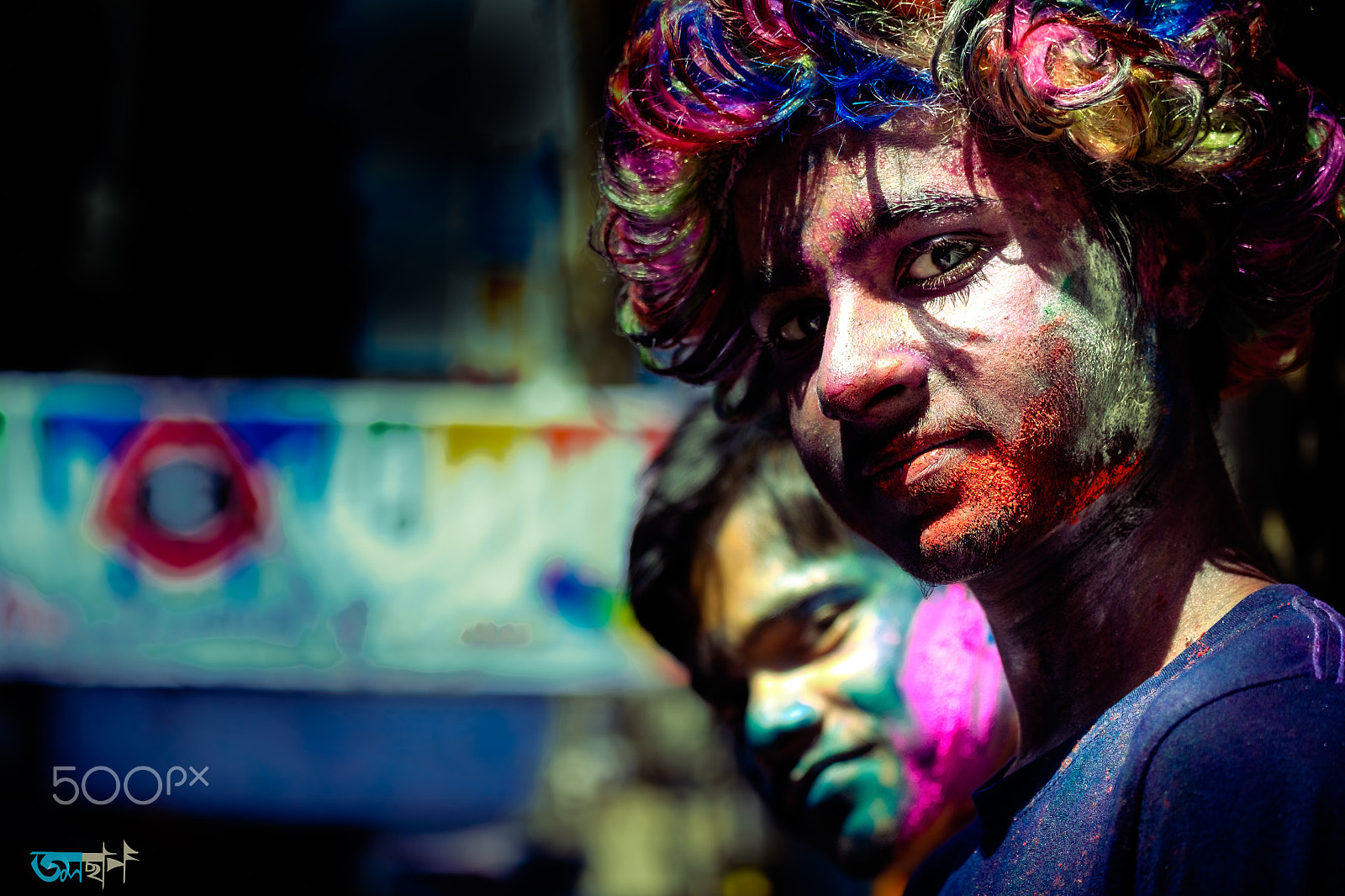 Fujifilm XF 55-200mm F3.5-4.8 R LM OIS sample photo. Holi festival 2k17, dhaka_01 photography