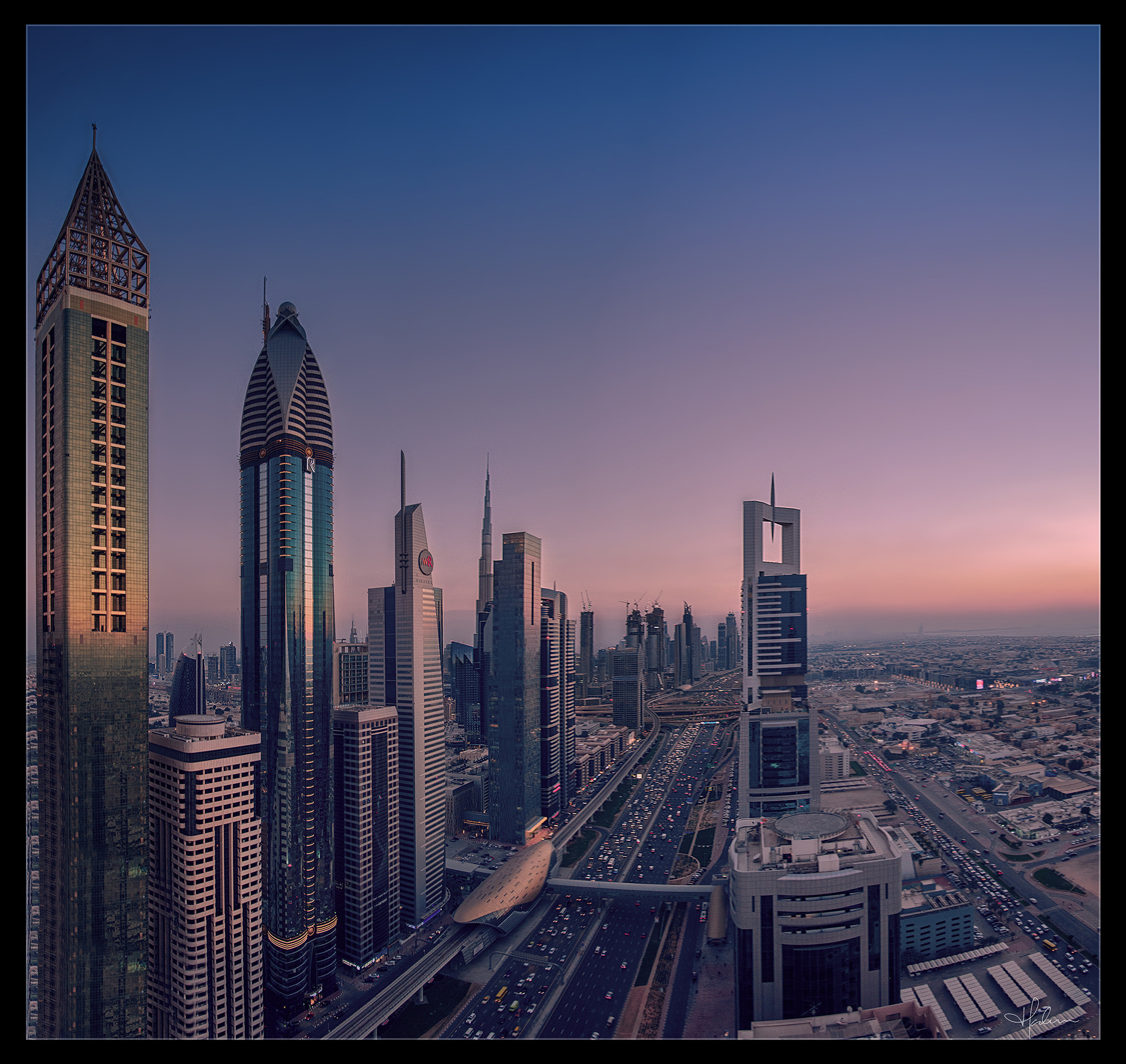 Nikon AF-S Nikkor 16-35mm F4G ED VR sample photo. Downtown dubai photography