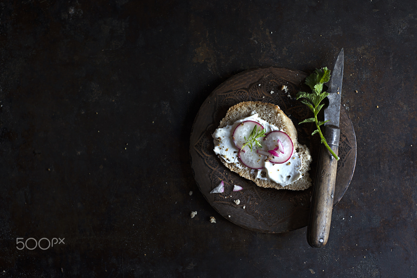 Nikon D800 + Nikon AF Nikkor 50mm F1.8D sample photo. Homemade bread photography