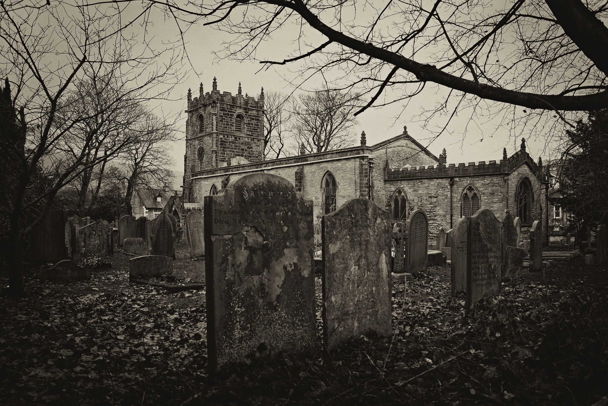 Sony SLT-A65 (SLT-A65V) sample photo. Parish church of saint edmond castleton photography