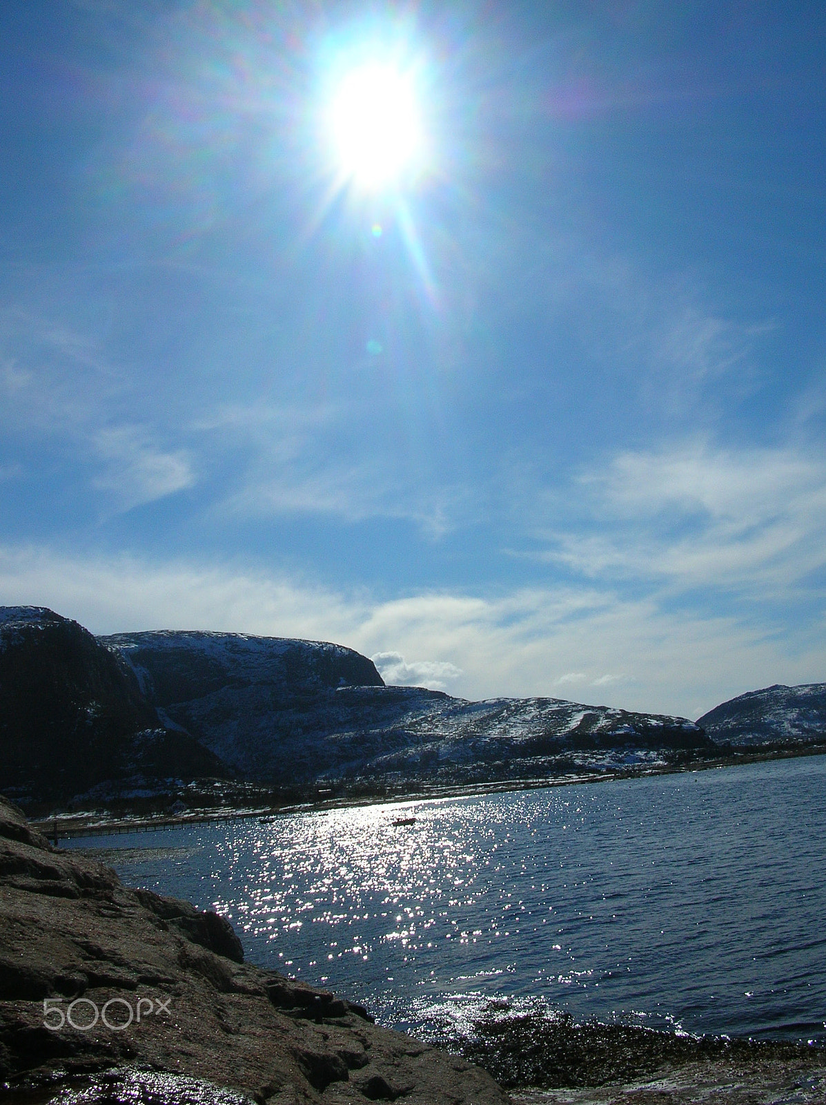 Nikon E4100 sample photo. Landscape with water photography