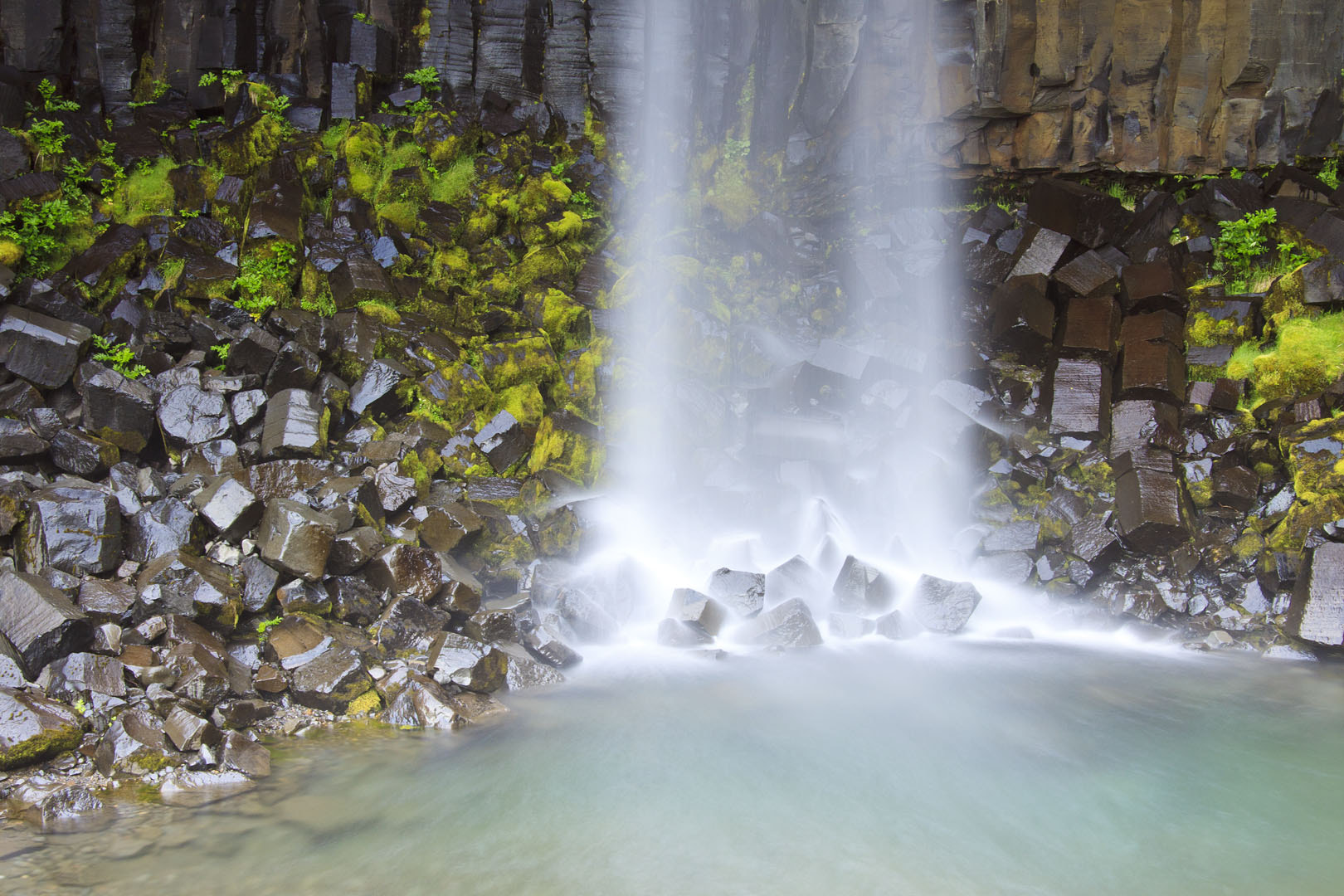 Canon EF-S 17-85mm F4-5.6 IS USM sample photo. Svartifoss magic photography