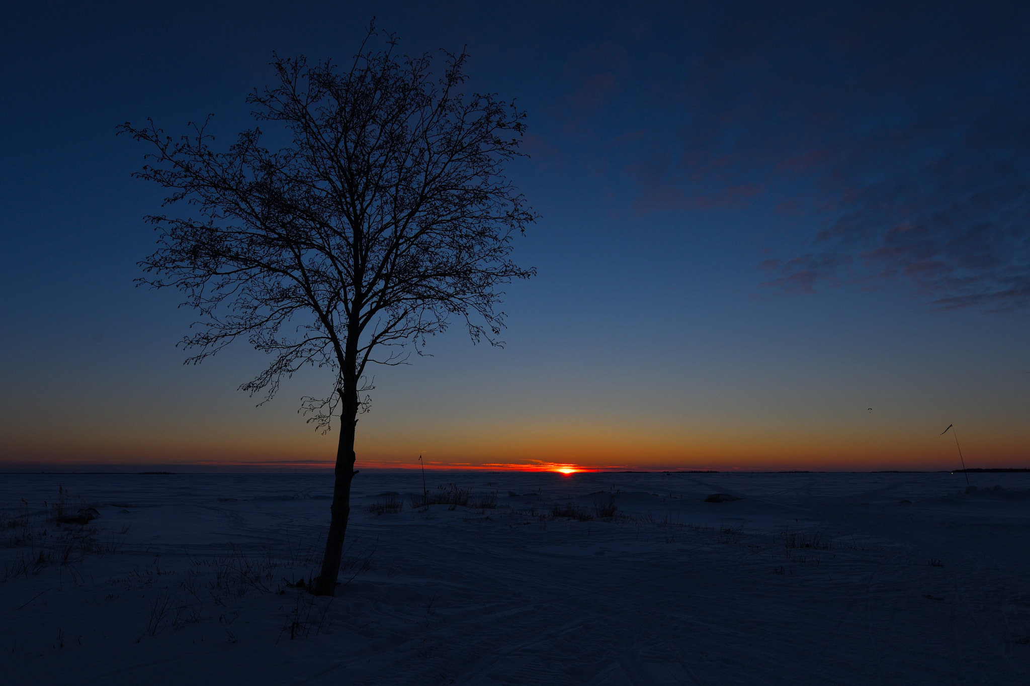 Tamron SP 15-30mm F2.8 Di VC USD sample photo. Sunset at gulf of bothnia photography