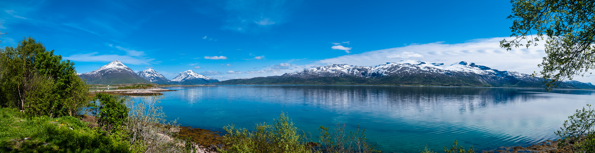 Pentax K-7 sample photo. Norway panorama 3 photography