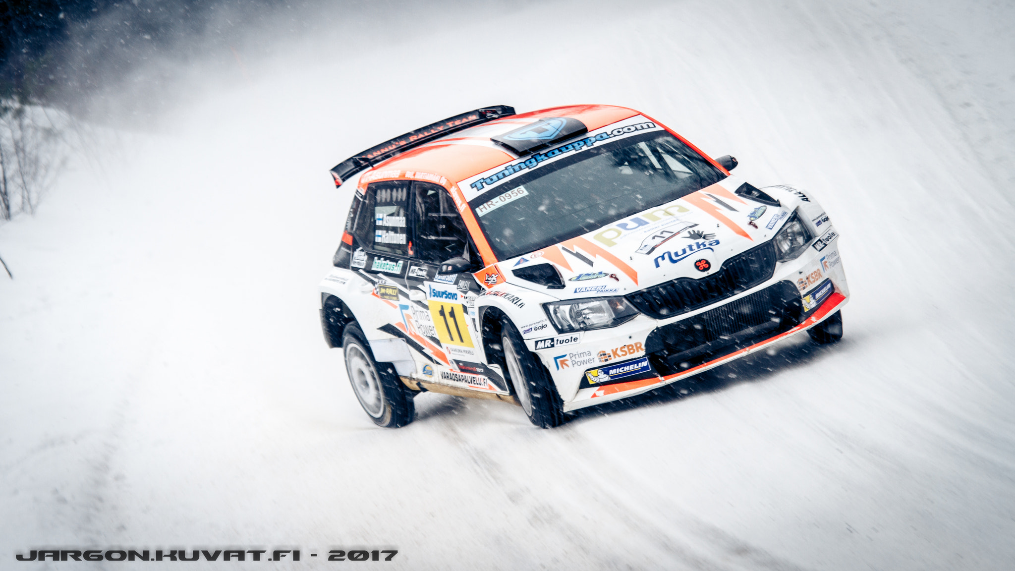 Canon EOS 7D + Canon EF 70-200mm F4L IS USM sample photo. Sm vaakuna rally 2017 photography