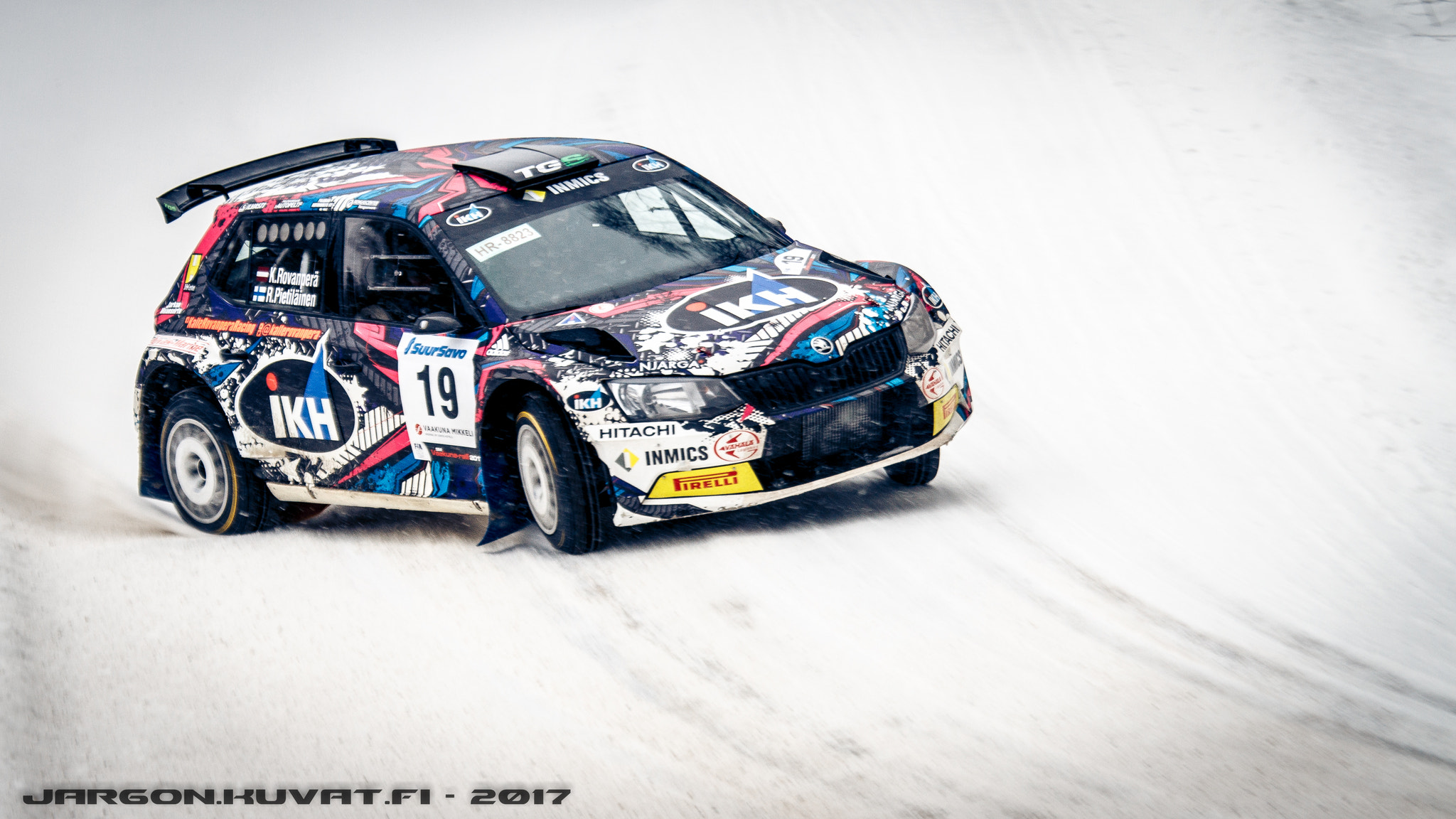 Canon EOS 7D + Canon EF 70-200mm F4L IS USM sample photo. Sm vaakuna rally 2017 photography