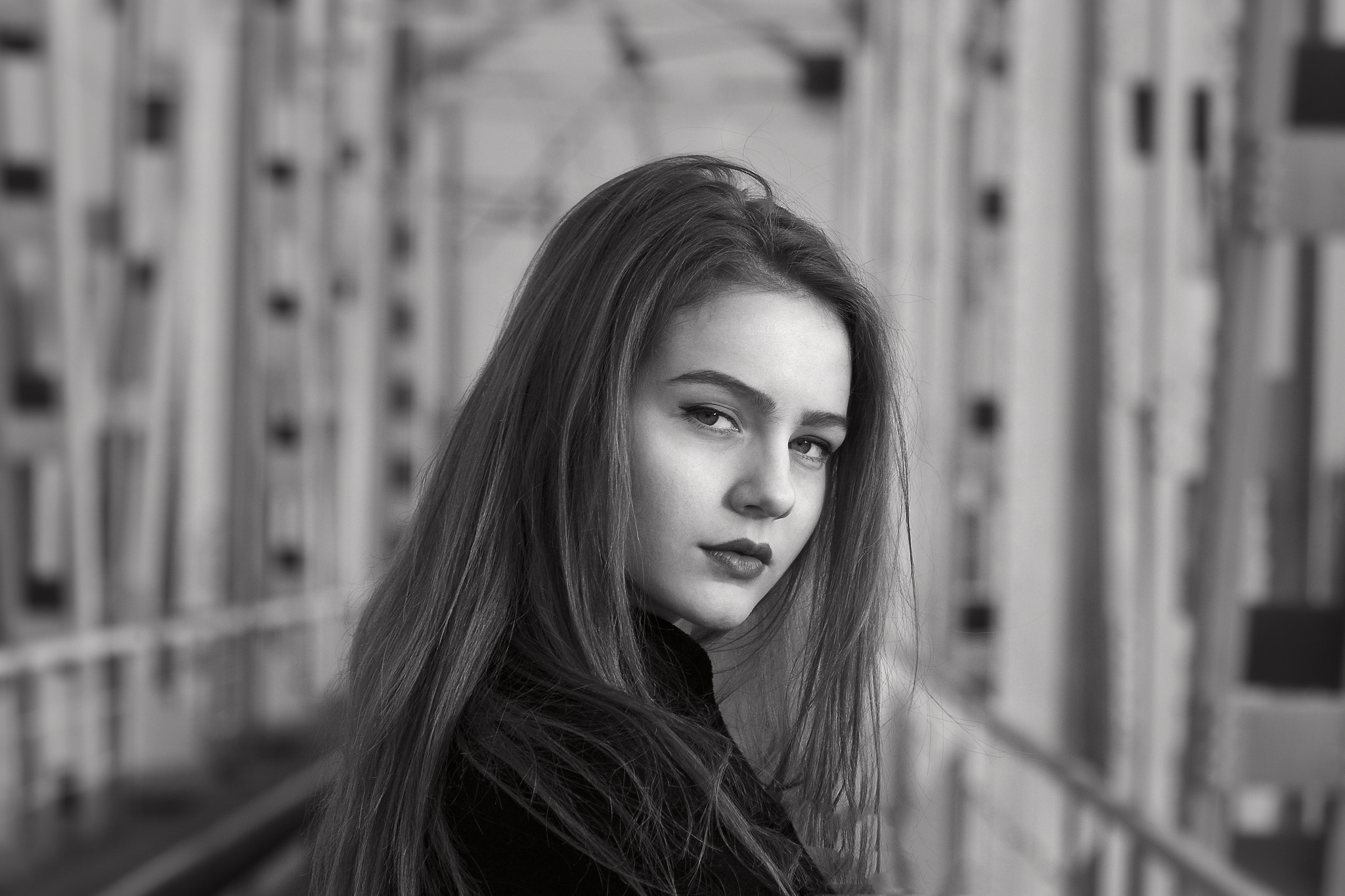 Canon EF 70-210mm f/4 sample photo. черно-белое / black and white photography