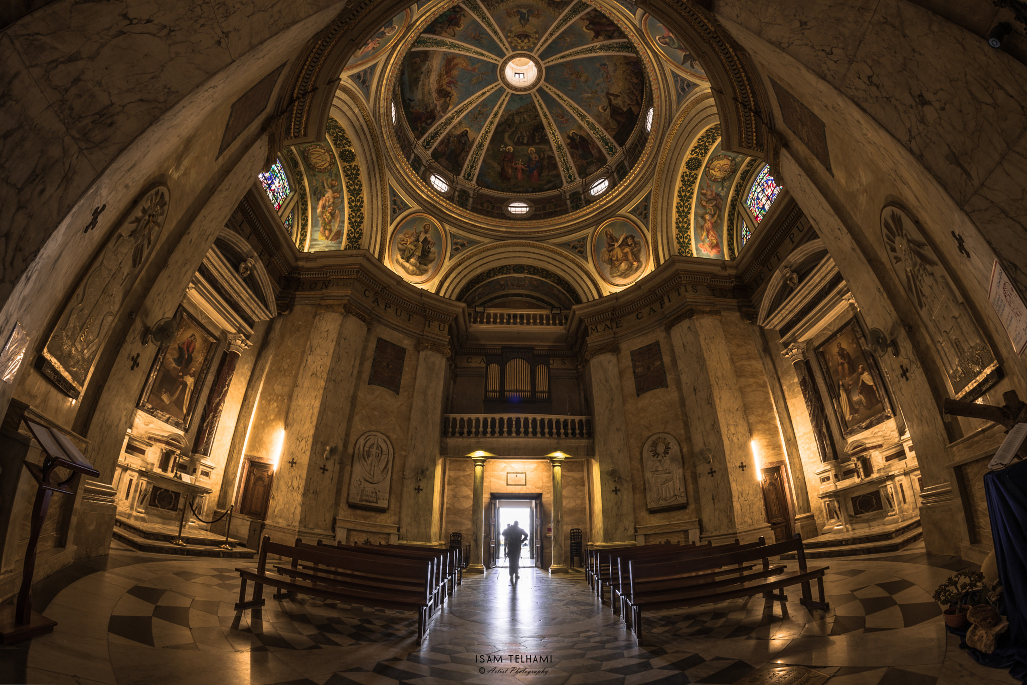 Samyang 12mm F2.8 ED AS NCS Fisheye sample photo. Carmel  monastery photography