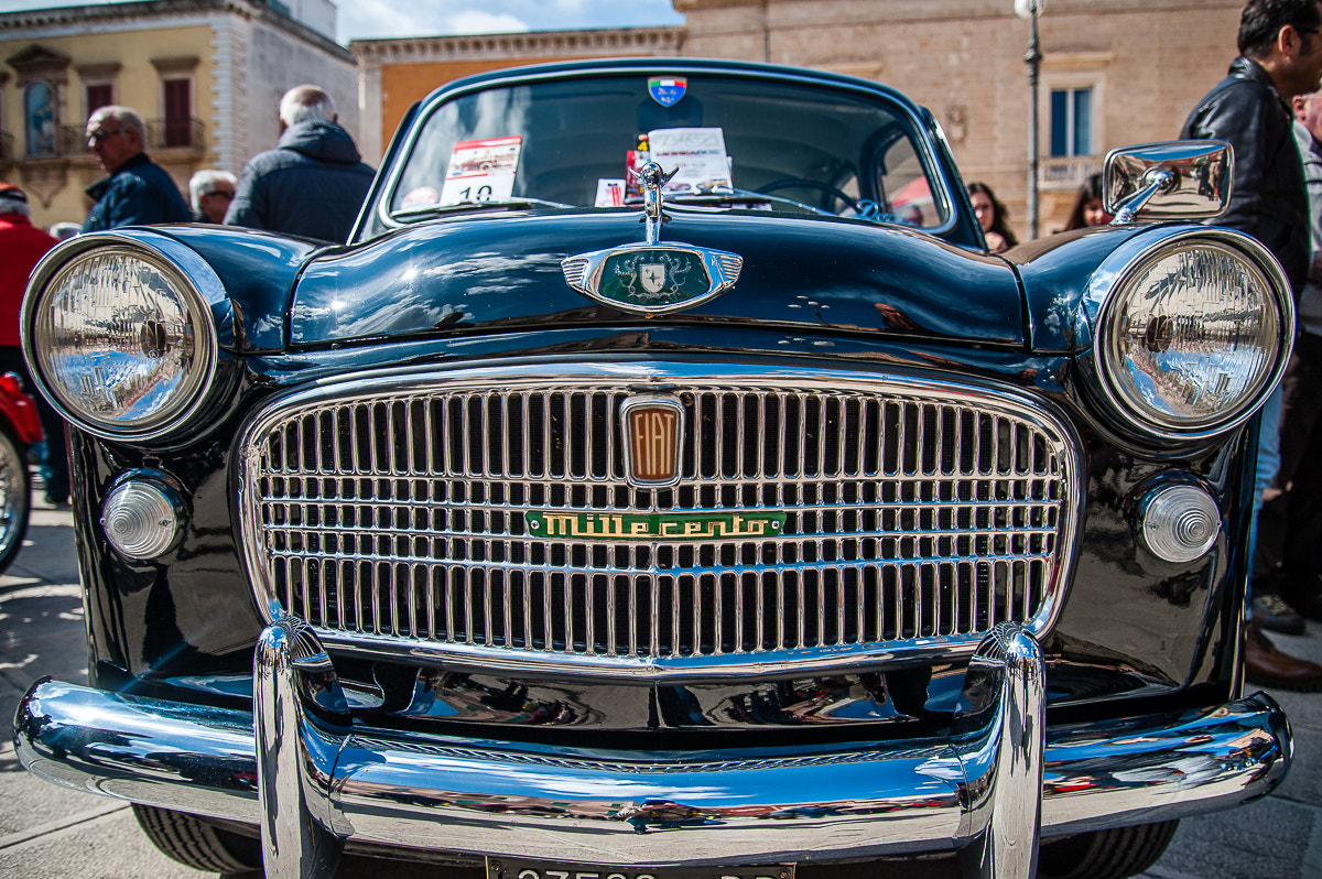 Nikon D3 sample photo. Fiat millecento photography