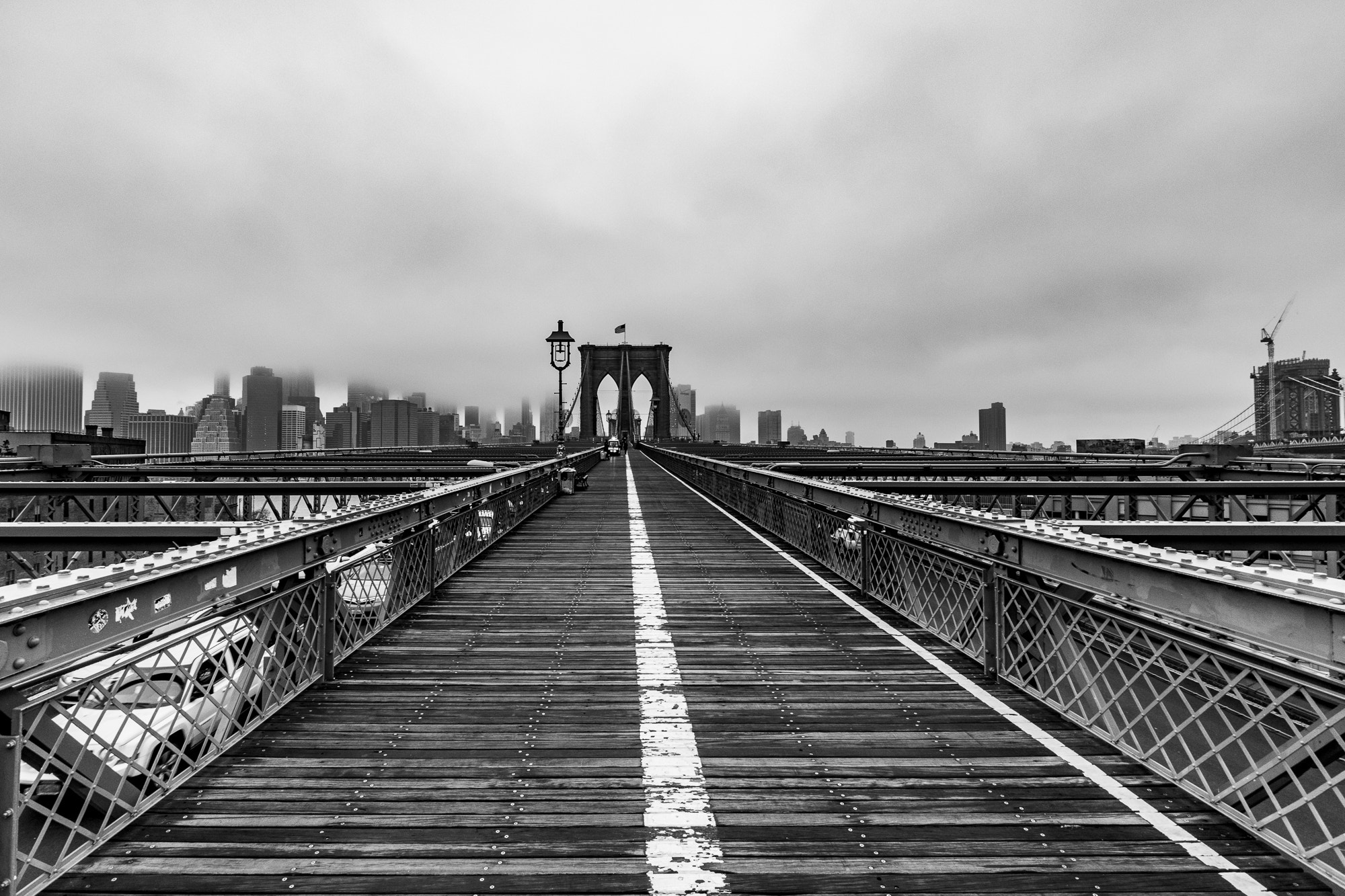Nikon D5300 + Sigma 10-20mm F3.5 EX DC HSM sample photo. Brooklyn bridge, new york (february, 2017) photography