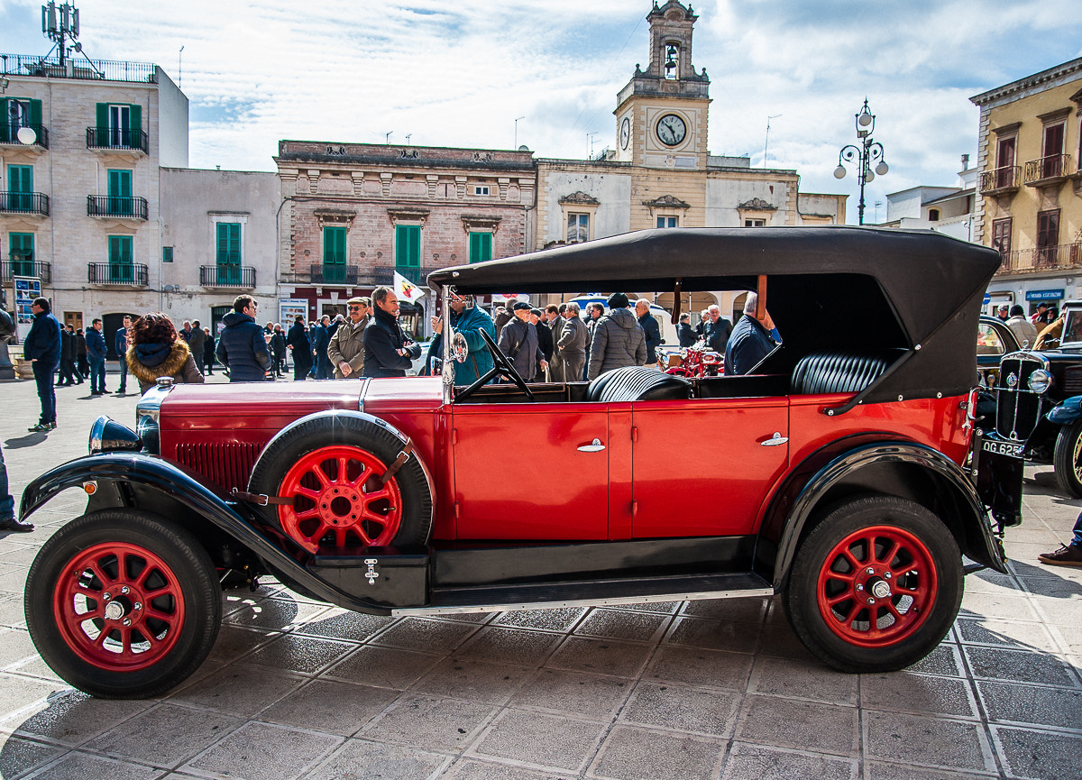 Nikon D3 sample photo. Una rossa d'epoca photography