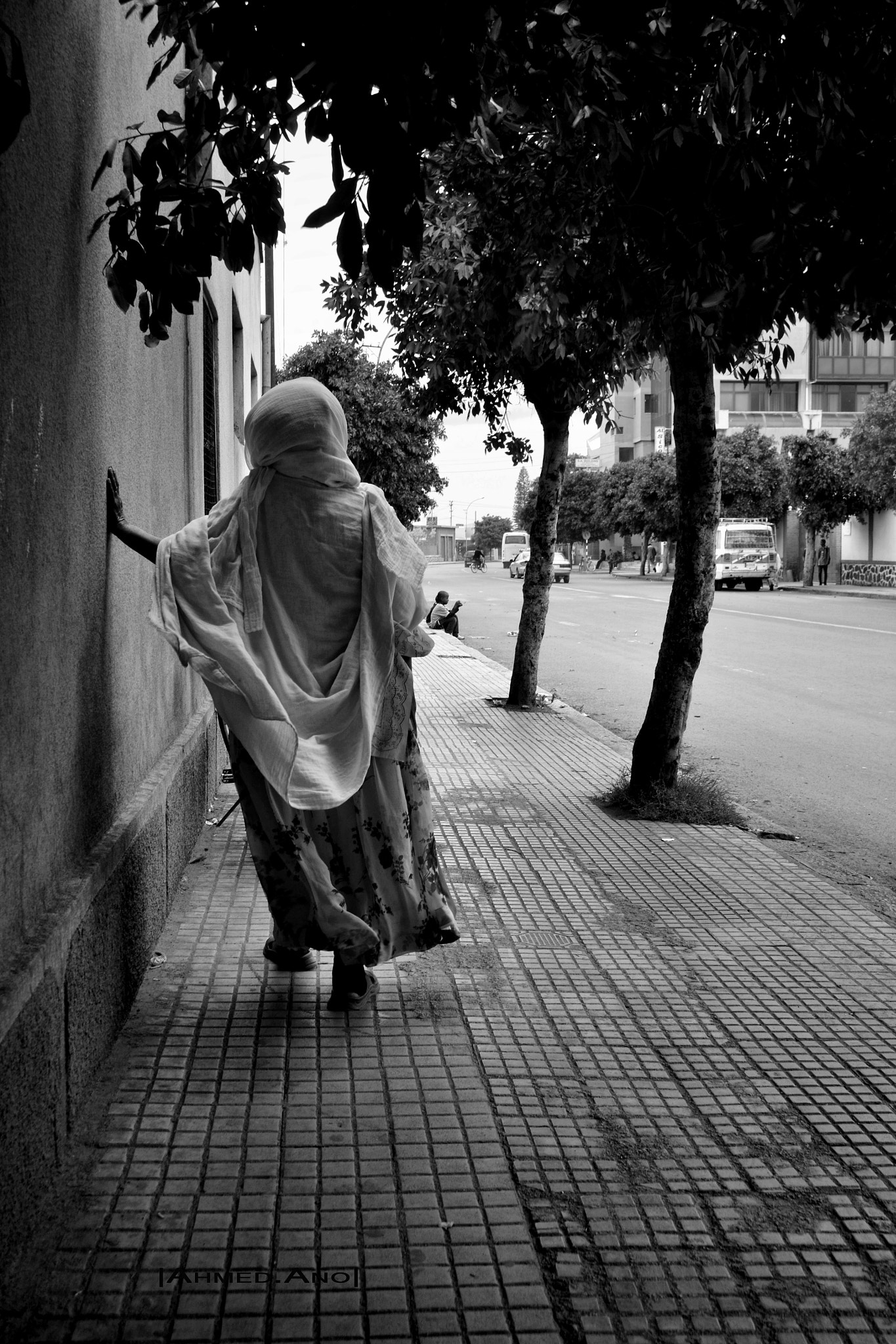 Nikon D3100 sample photo. Old women walking photography