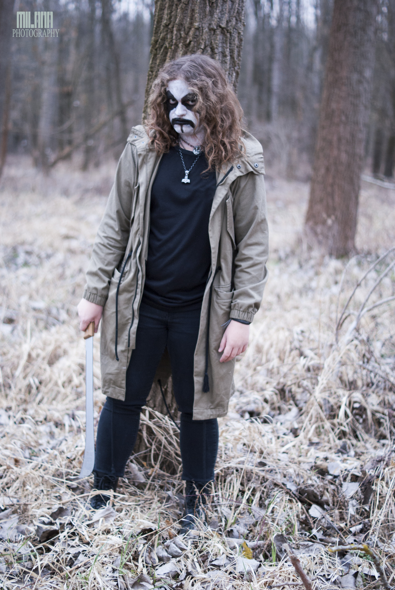Sony Alpha DSLR-A200 + Sony DT 50mm F1.8 SAM sample photo. Corpse paint project photography