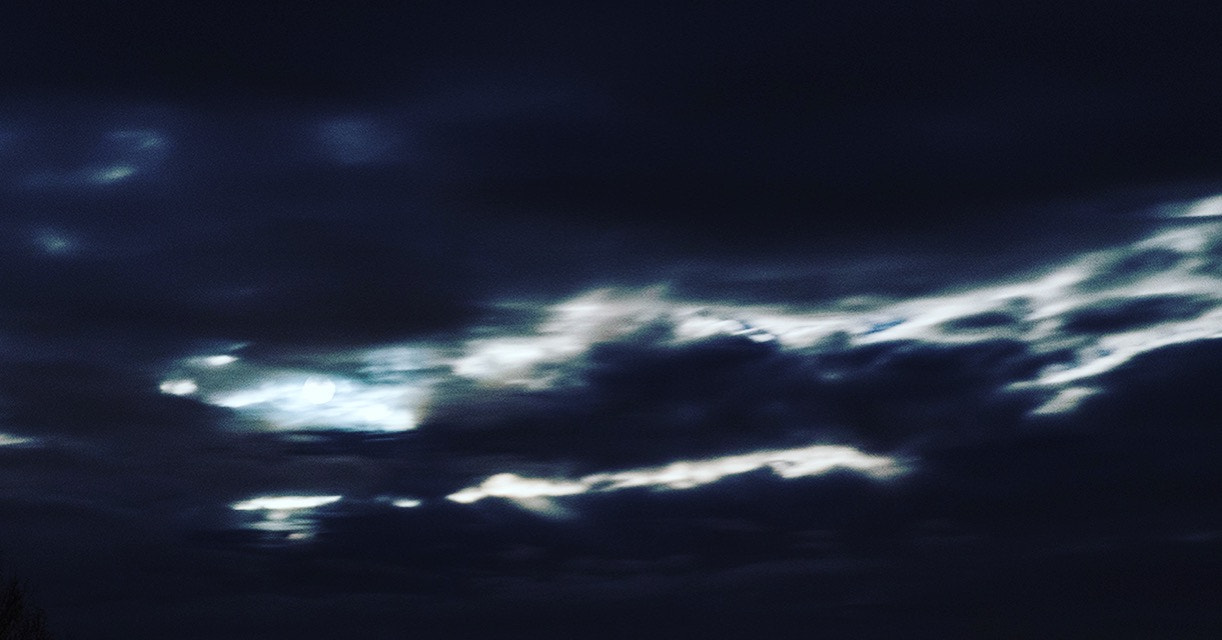 Canon EF 24-70mm F2.8L II USM sample photo. Fullmoon with clouds photography