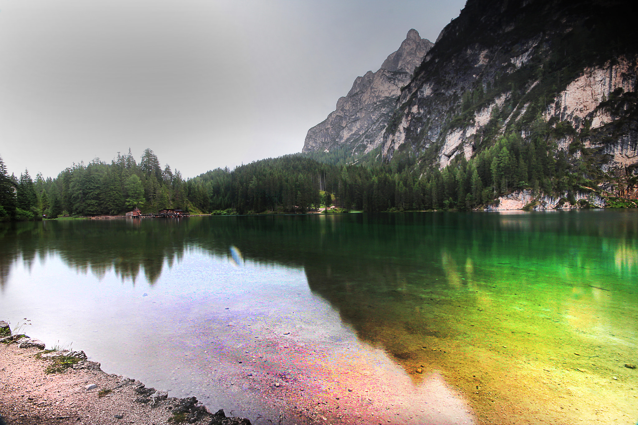 Canon EOS 600D (Rebel EOS T3i / EOS Kiss X5) + Sigma 10-20mm F4-5.6 EX DC HSM sample photo. Braies photography