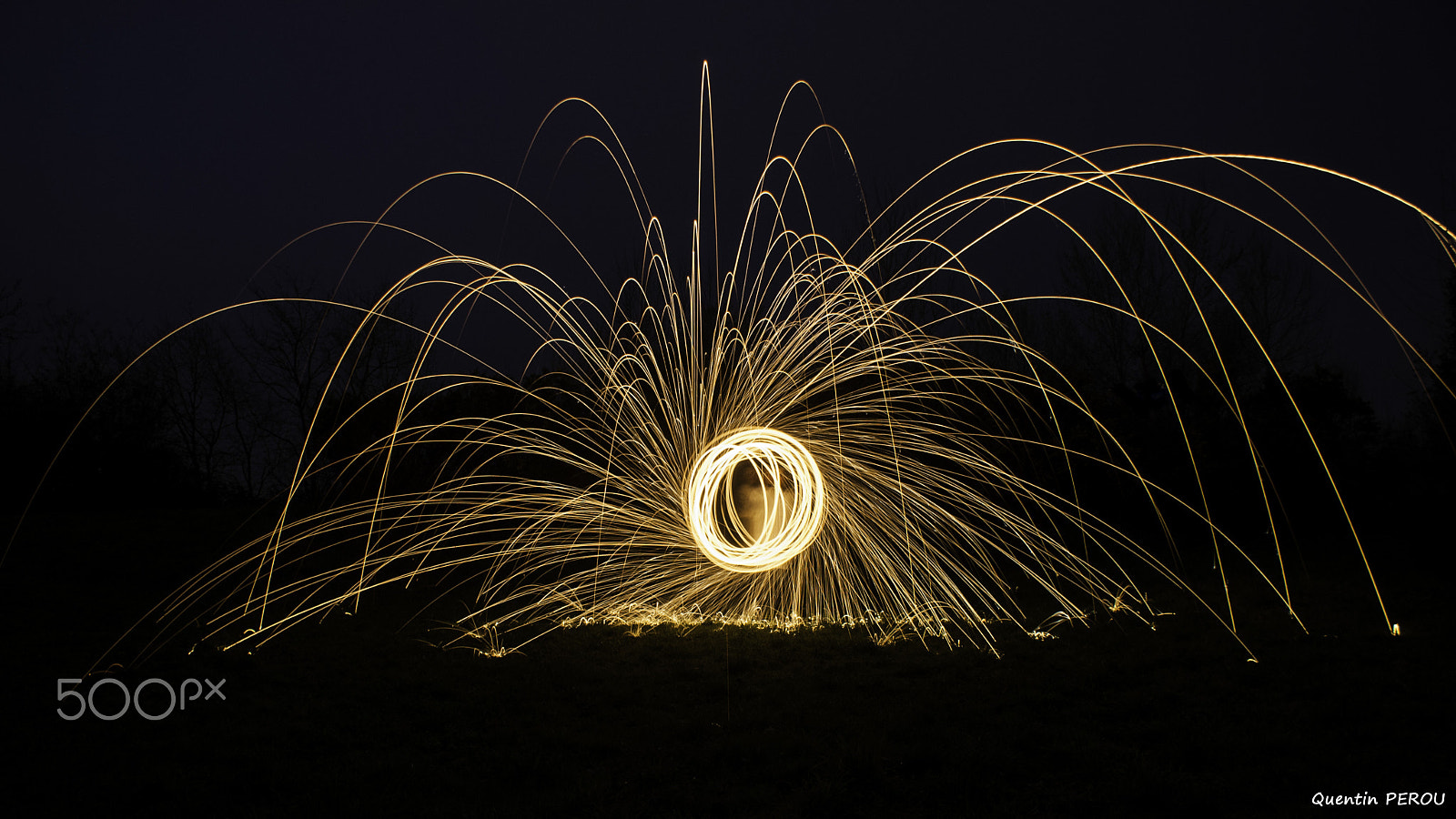 Sony Alpha DSLR-A300 sample photo. Circle of fire photography