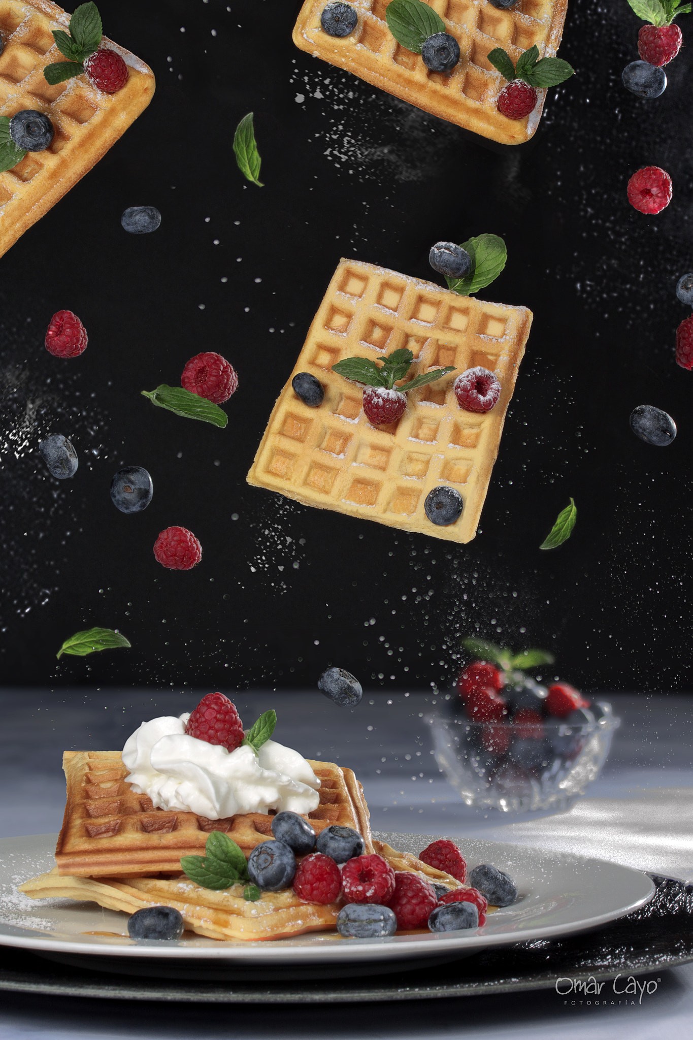 Canon EF-S 60mm F2.8 Macro USM sample photo. Waffles photography