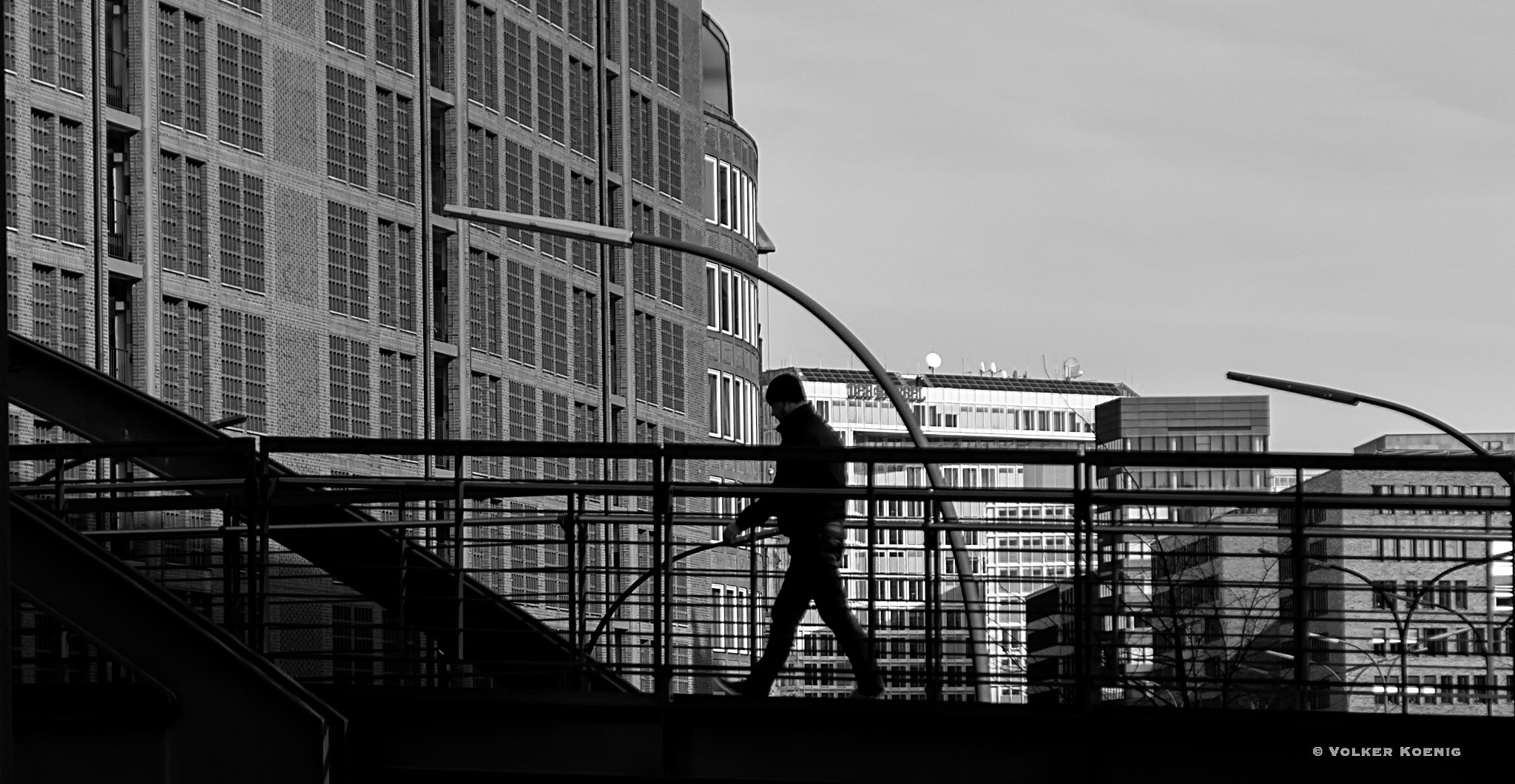 Pentax smc DA* 16-50mm F2.8 ED AL (IF) SDM sample photo. Man on a bridge photography
