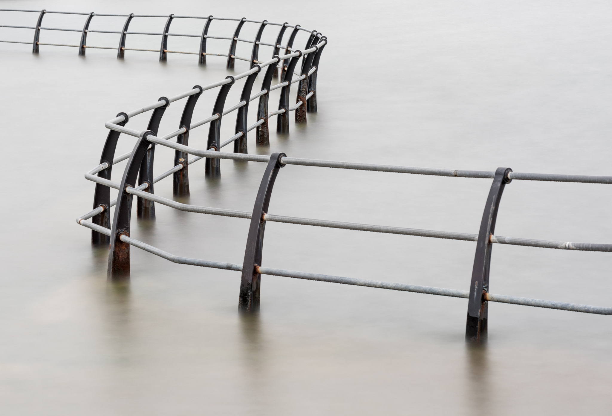 Nikon D810 sample photo. Railings photography