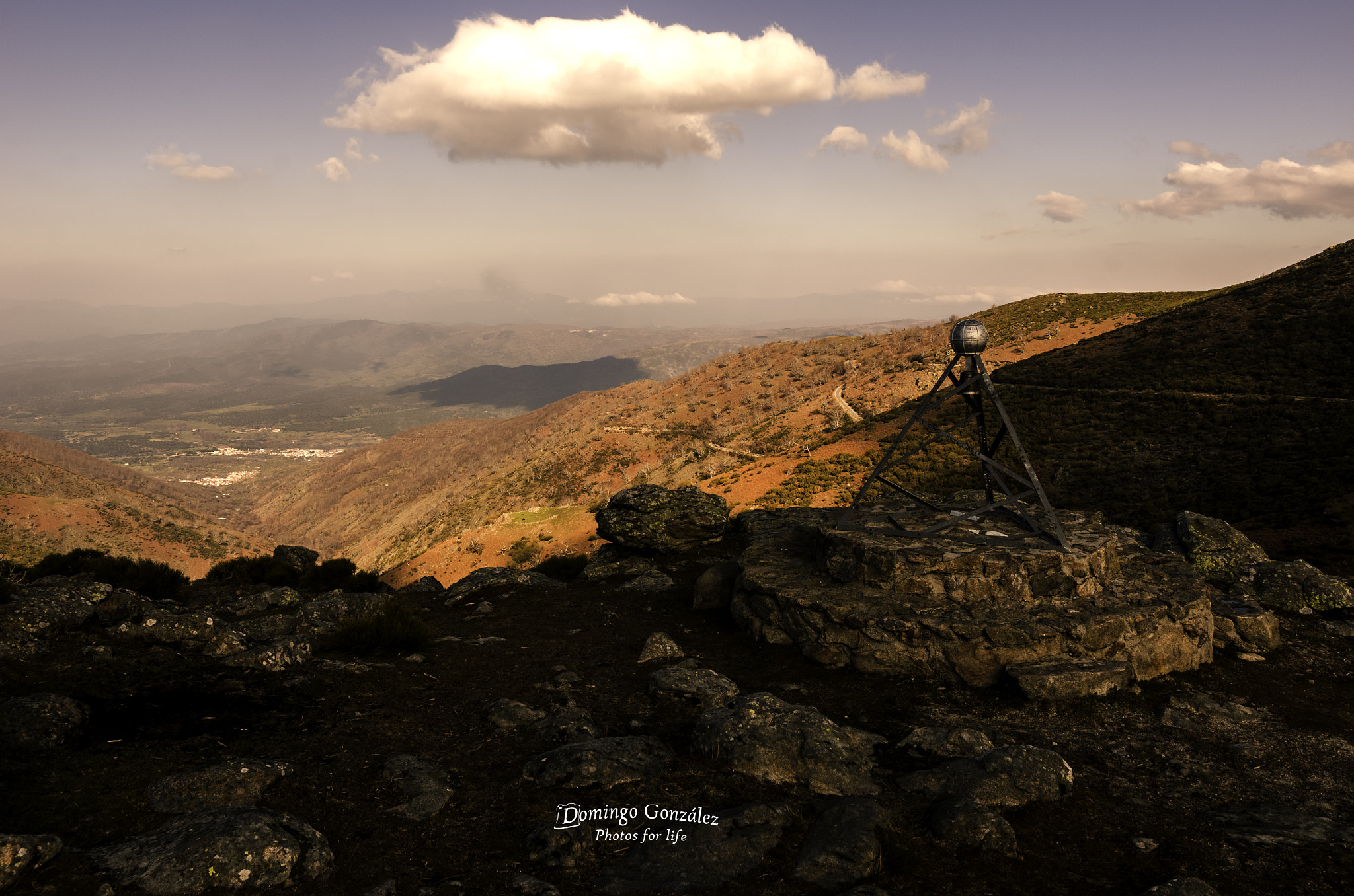 Nikon D7000 sample photo. Valle del ambroz desde puerto honduras photography