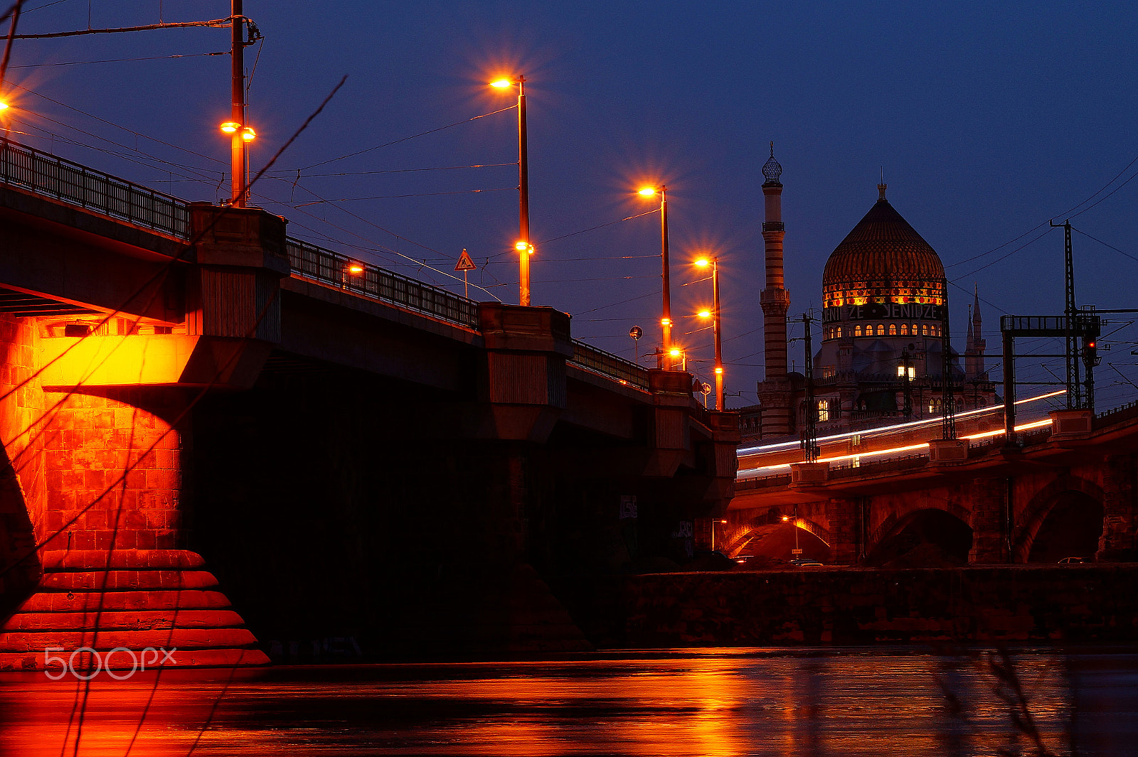 Sony SLT-A58 + Sony DT 16-50mm F2.8 SSM sample photo. Yenidze und marienbrücke photography