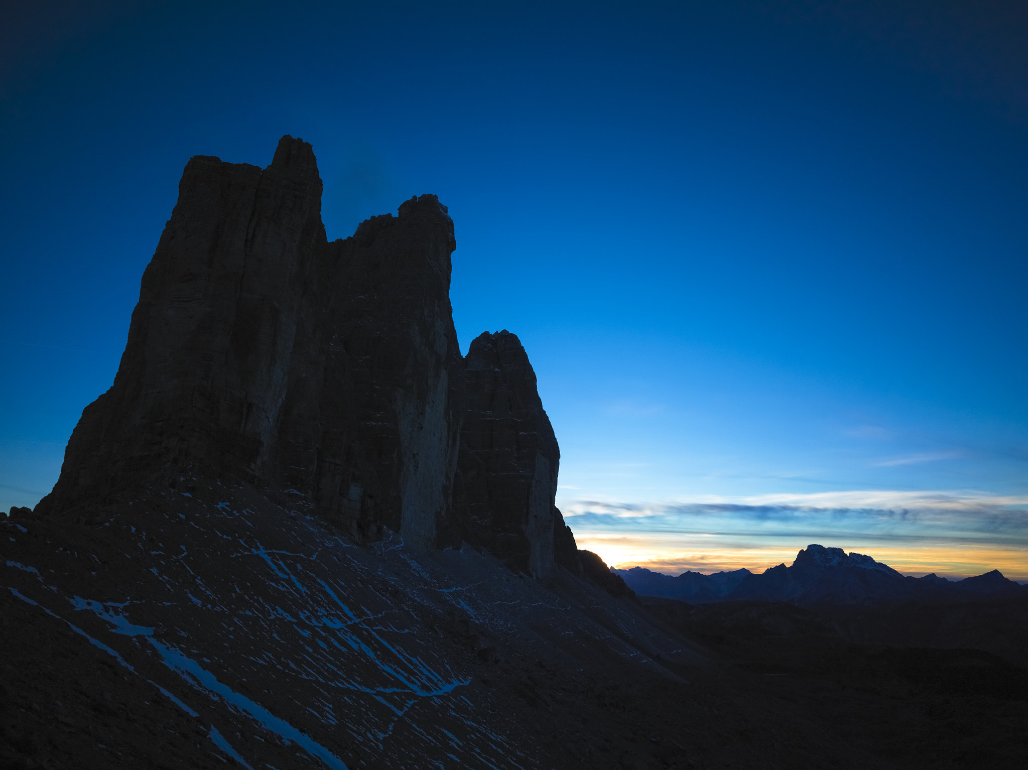 HCD 28 sample photo. Tre cime di lavaredo. dolomites. italia. photography