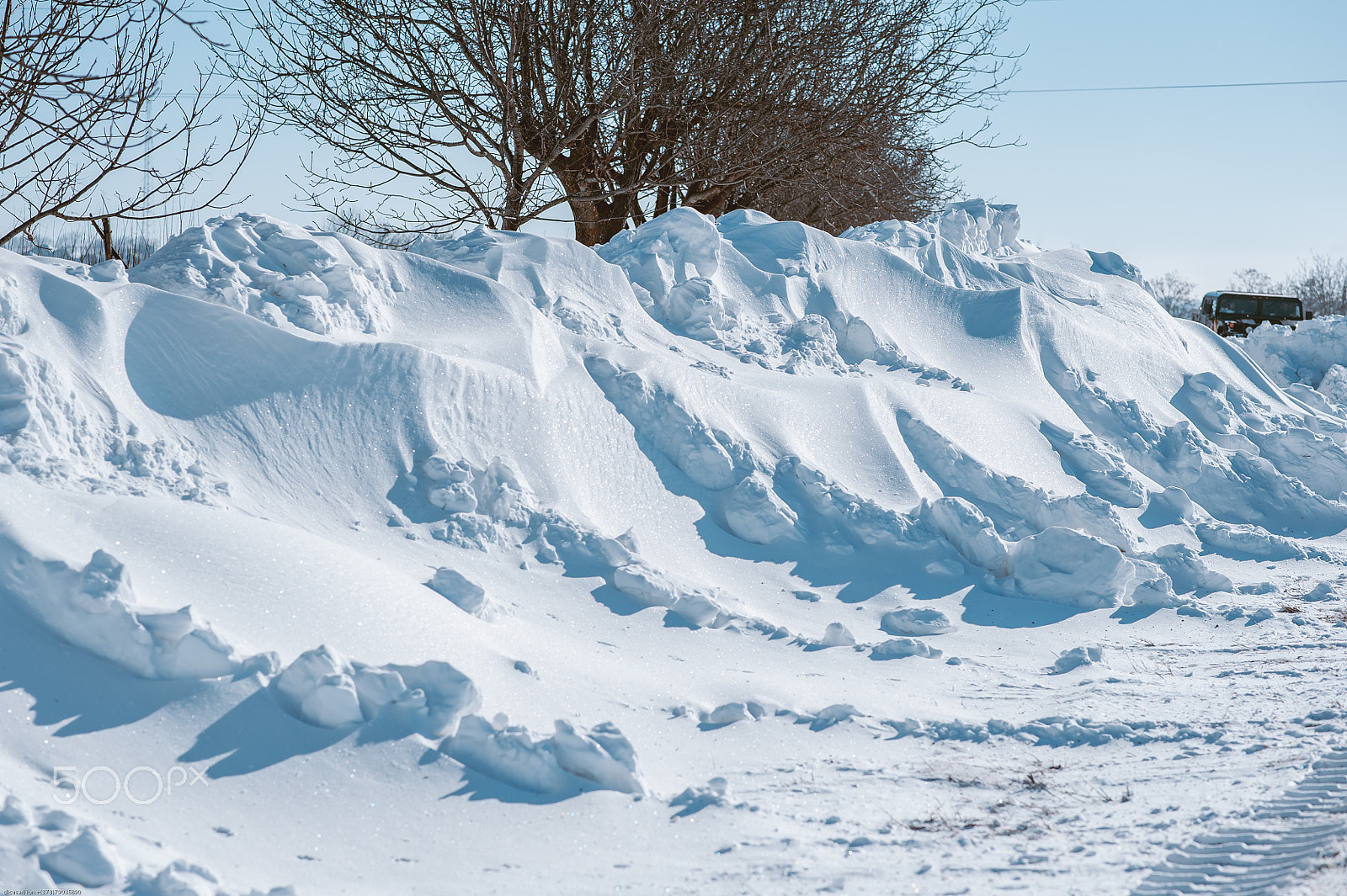 Nikon D700 sample photo. Snow photography