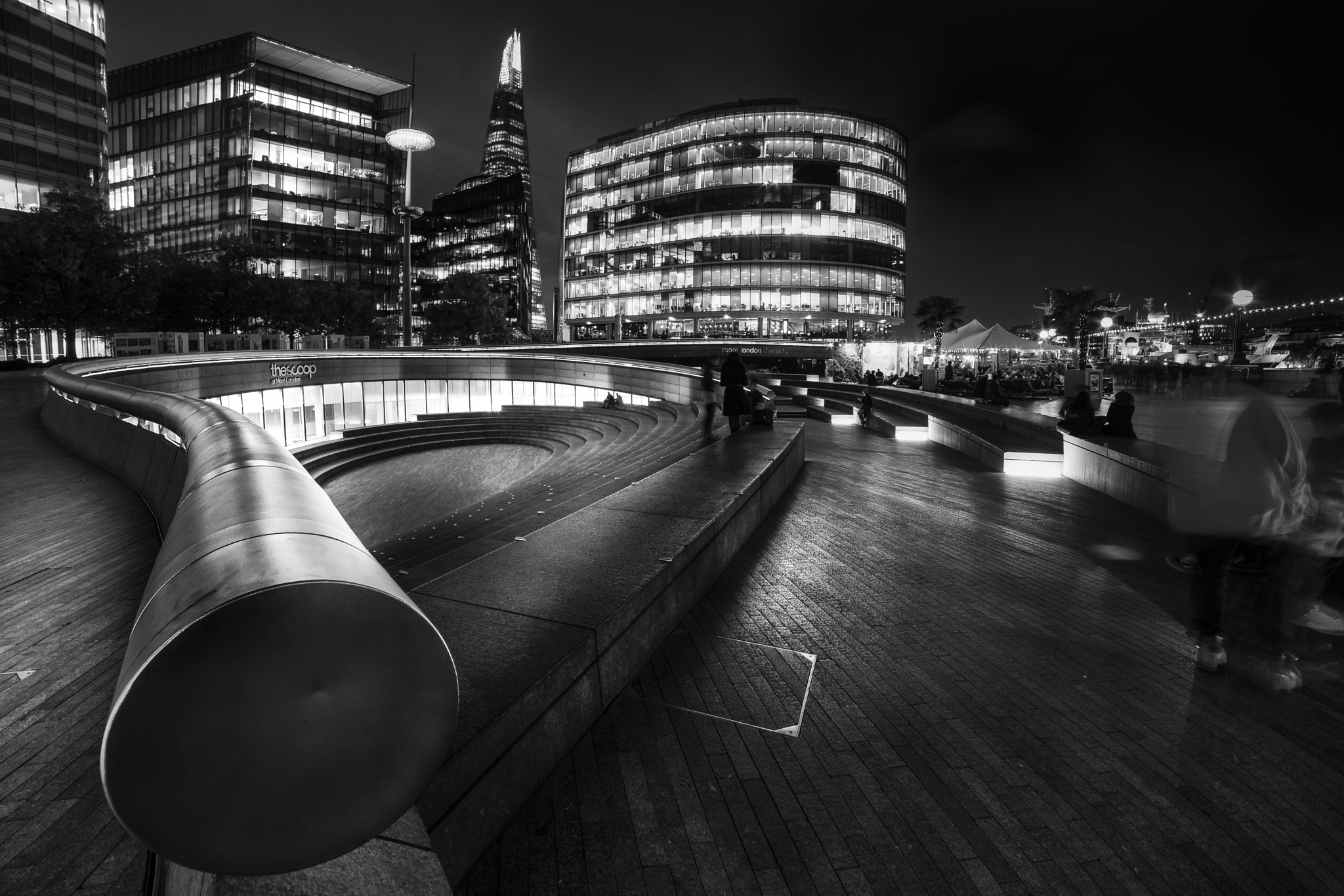 Samyang 14mm F2.8 ED AS IF UMC sample photo. London bw photography
