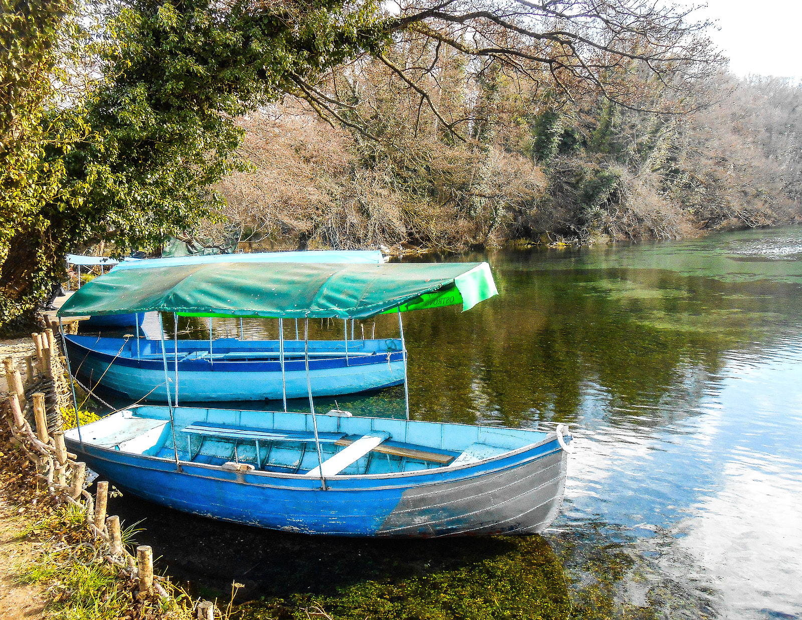 Nikon Coolpix S3300 sample photo. Blue boat photography