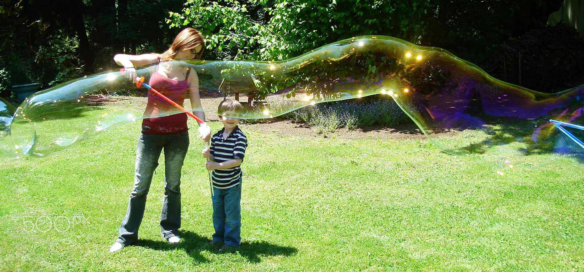 Blowing Really Big Bubbles