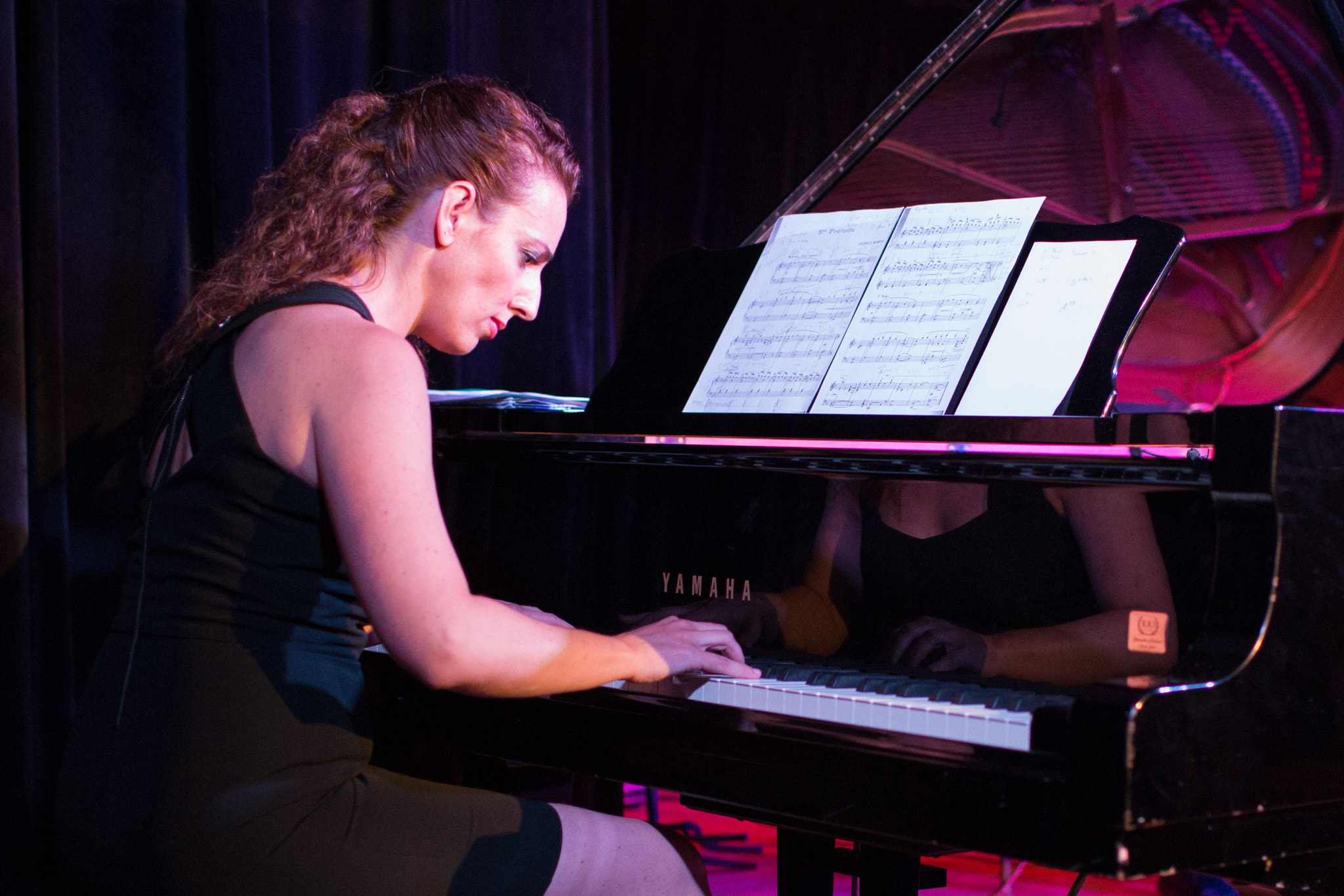 Canon EOS 6D + Canon EF 35mm F1.4L USM sample photo. Olivia perez recital photography