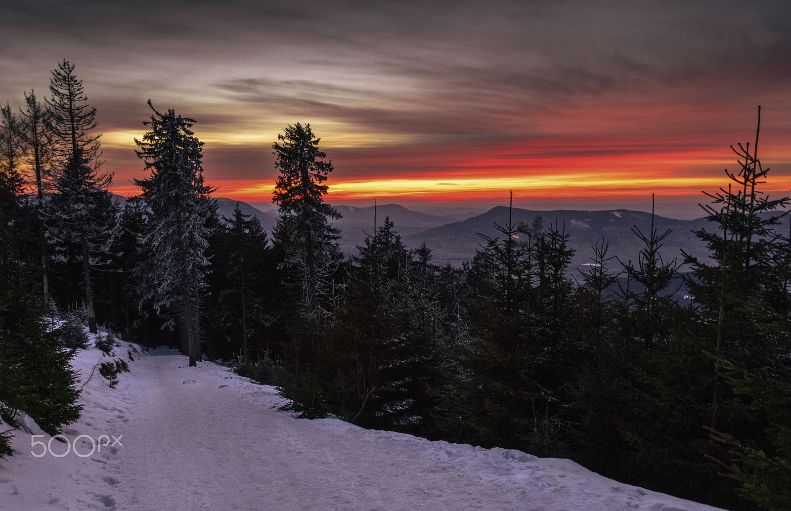 Nikon D5500 sample photo. Sunset photography