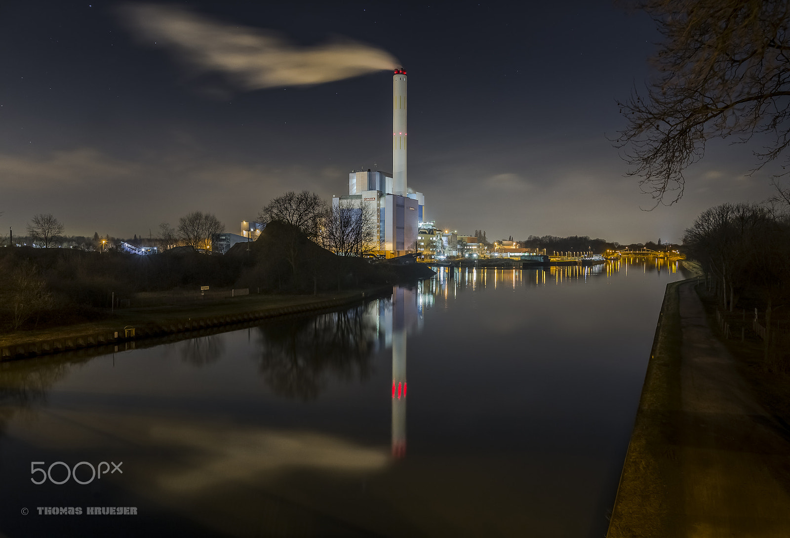 Sigma 24mm F1.4 DG HSM Art sample photo. Oberhausen kraftwerk gmva photography