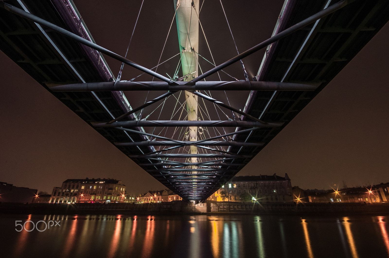 Sigma 10-20mm F4-5.6 EX DC HSM sample photo. Cracow bernadka's bridge photography