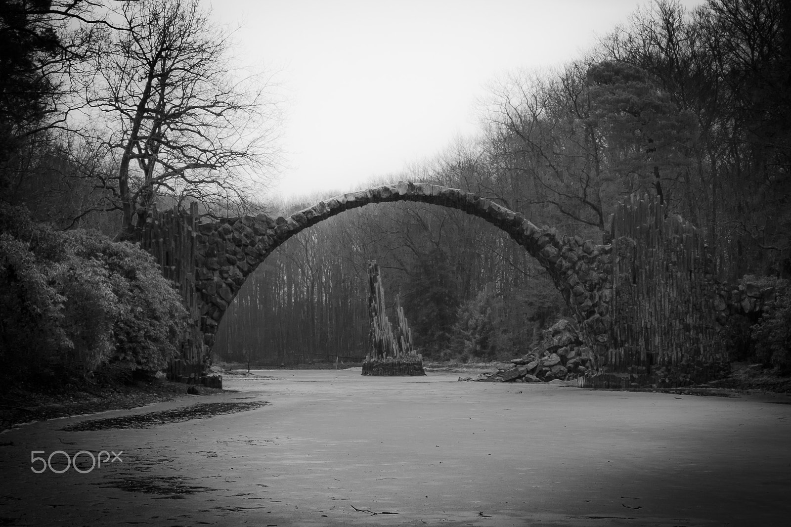 Nikon D7200 sample photo. Moody rakotzbrücke photography