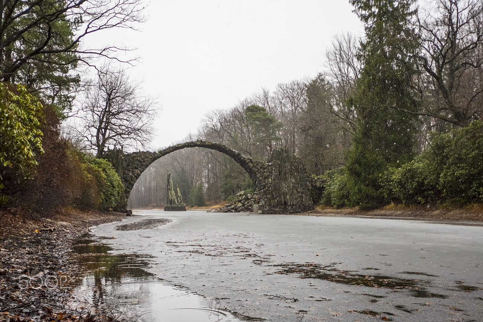 Nikon D7200 sample photo. Moody rakotzbrücke photography