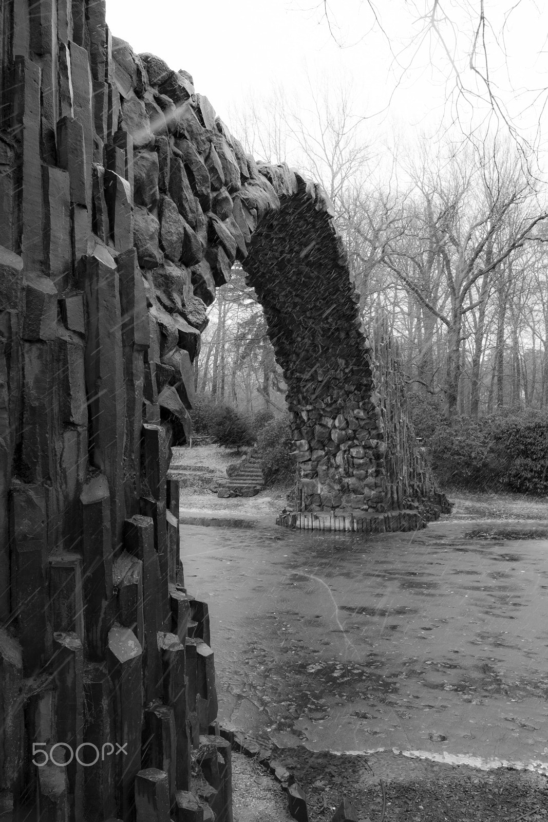 Nikon D7200 sample photo. Moody rakotzbrücke photography