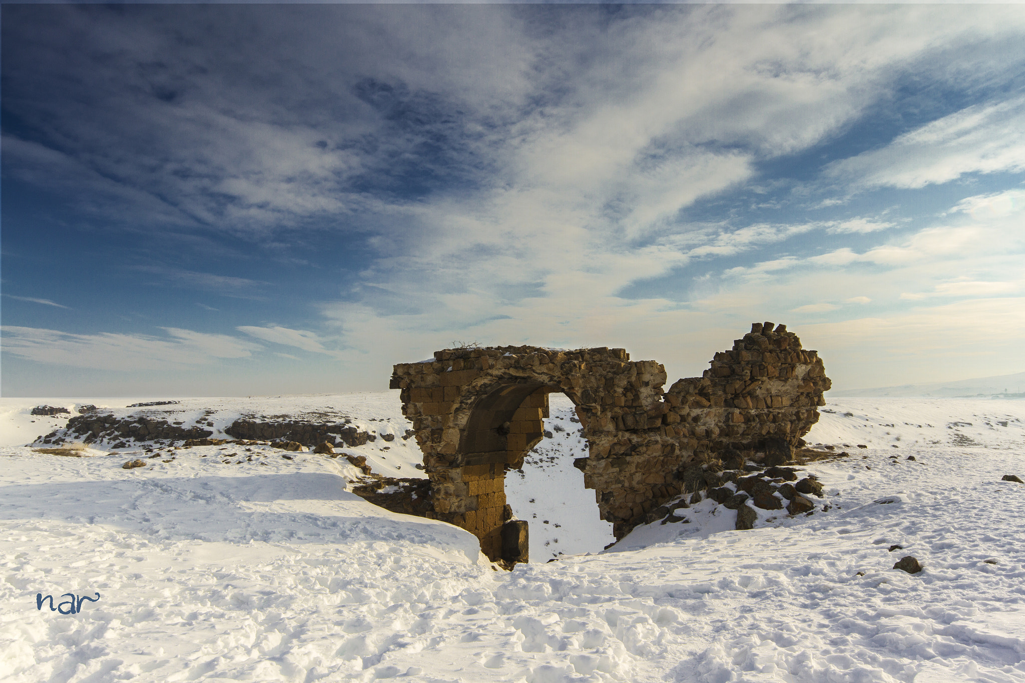 Canon EOS 7D + Sigma 10-20mm F4-5.6 EX DC HSM sample photo. Ani ruins - kars photography