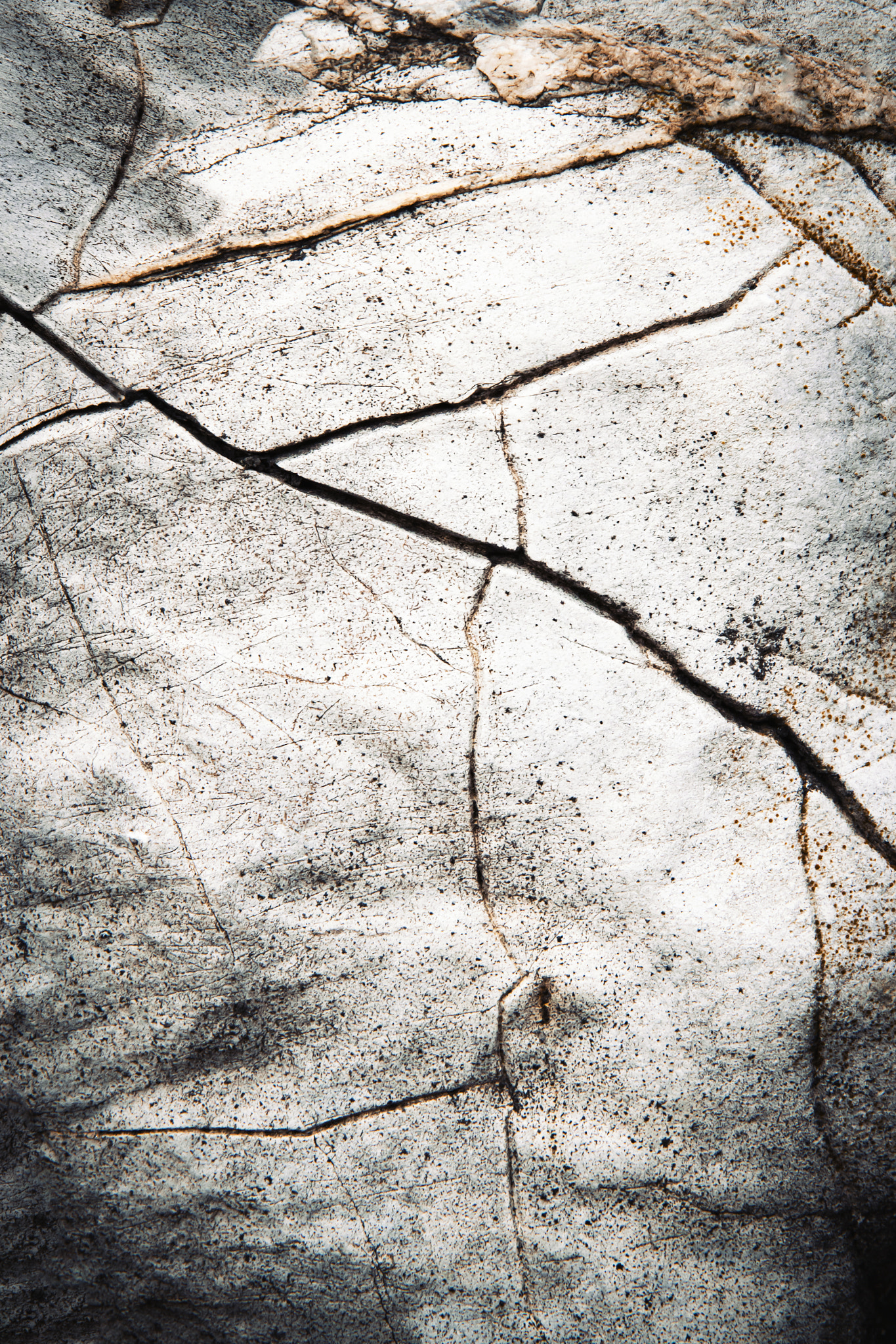 Nikon D5500 sample photo. Oblique fissure limestone photography